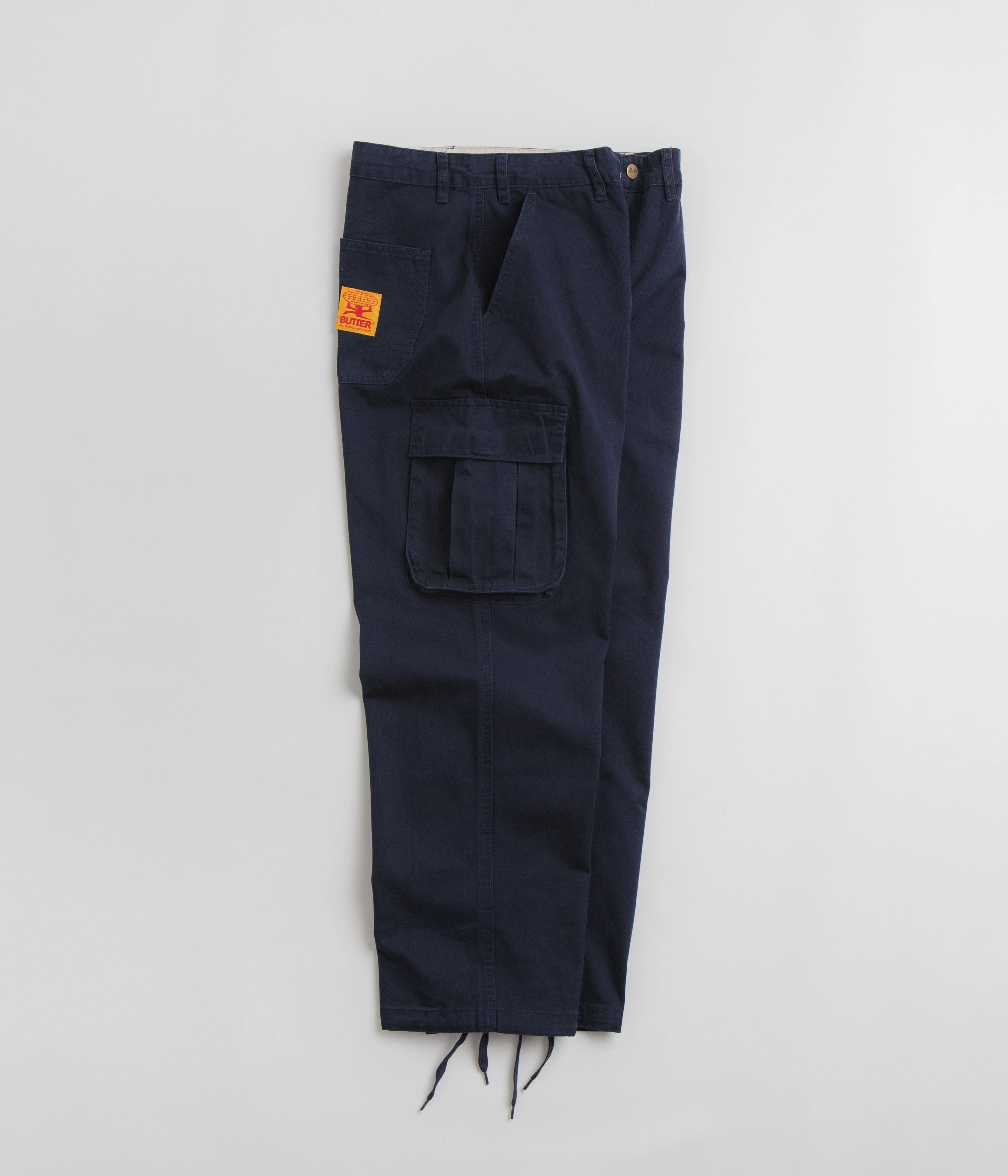 Butter Goods Field Cargo Pants - Navy FunctionalZipper