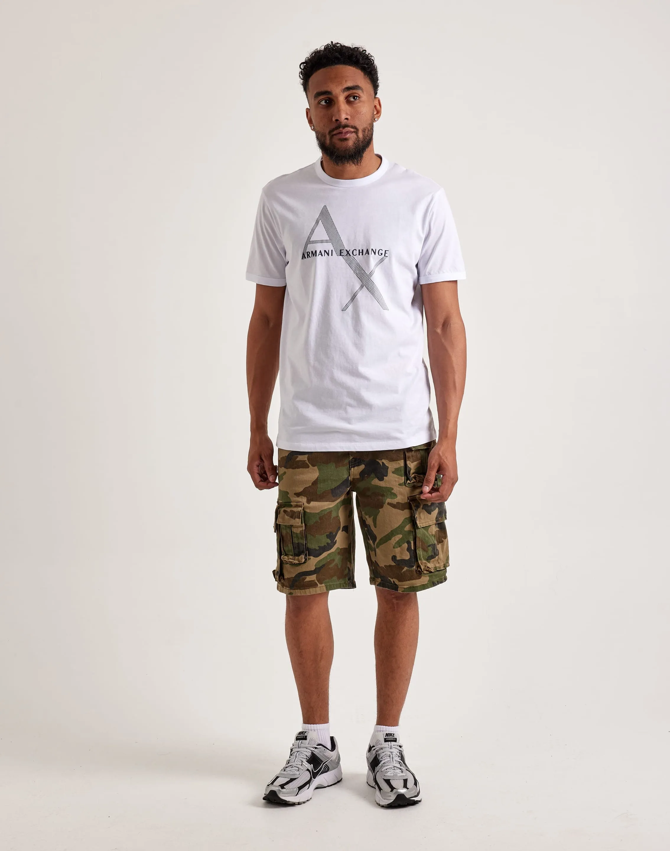 Armani Exchange Logo Tee AntiClingFabric