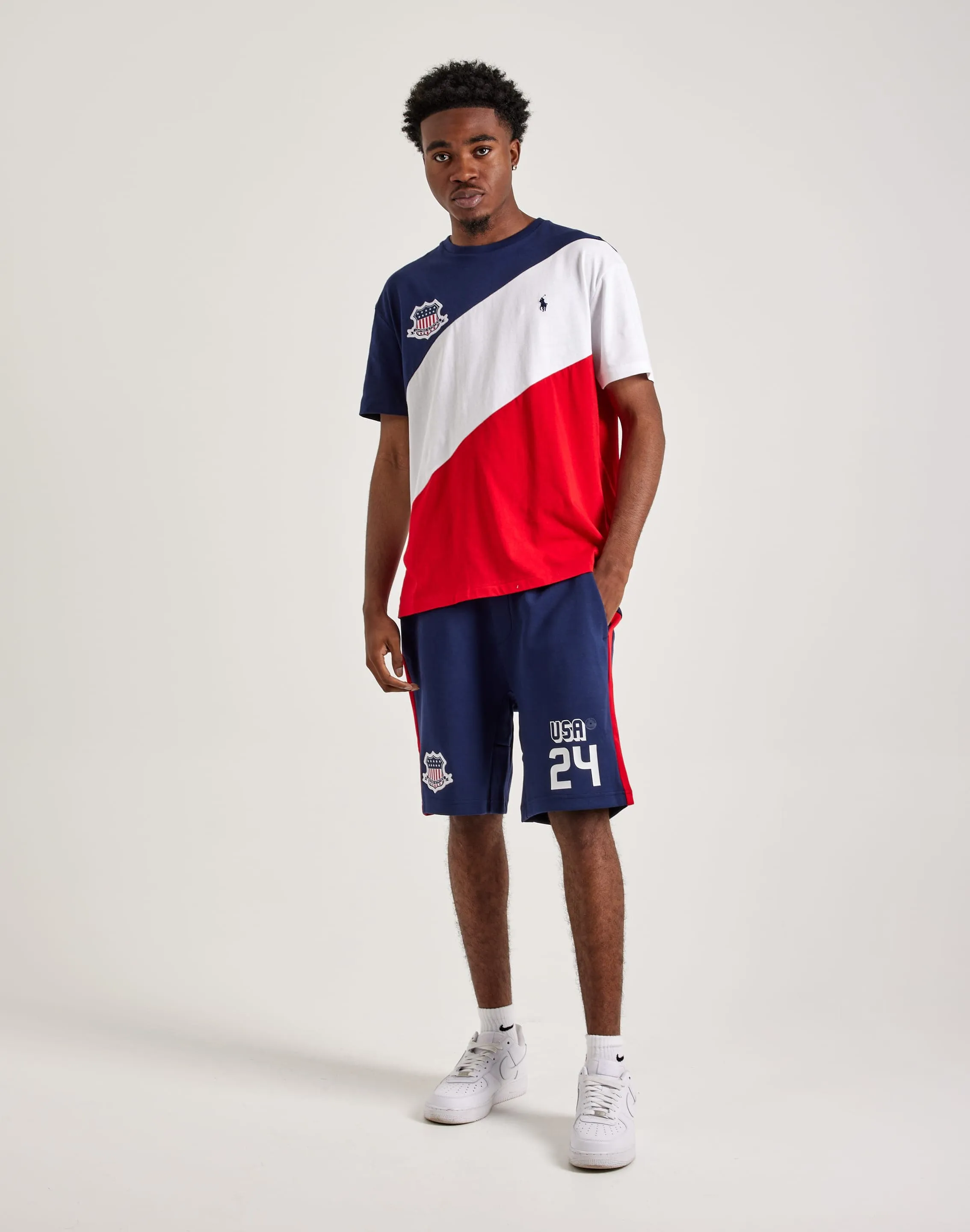 FrictionResistantFabric Polo Ralph Lauren Classic Fit USA Tee