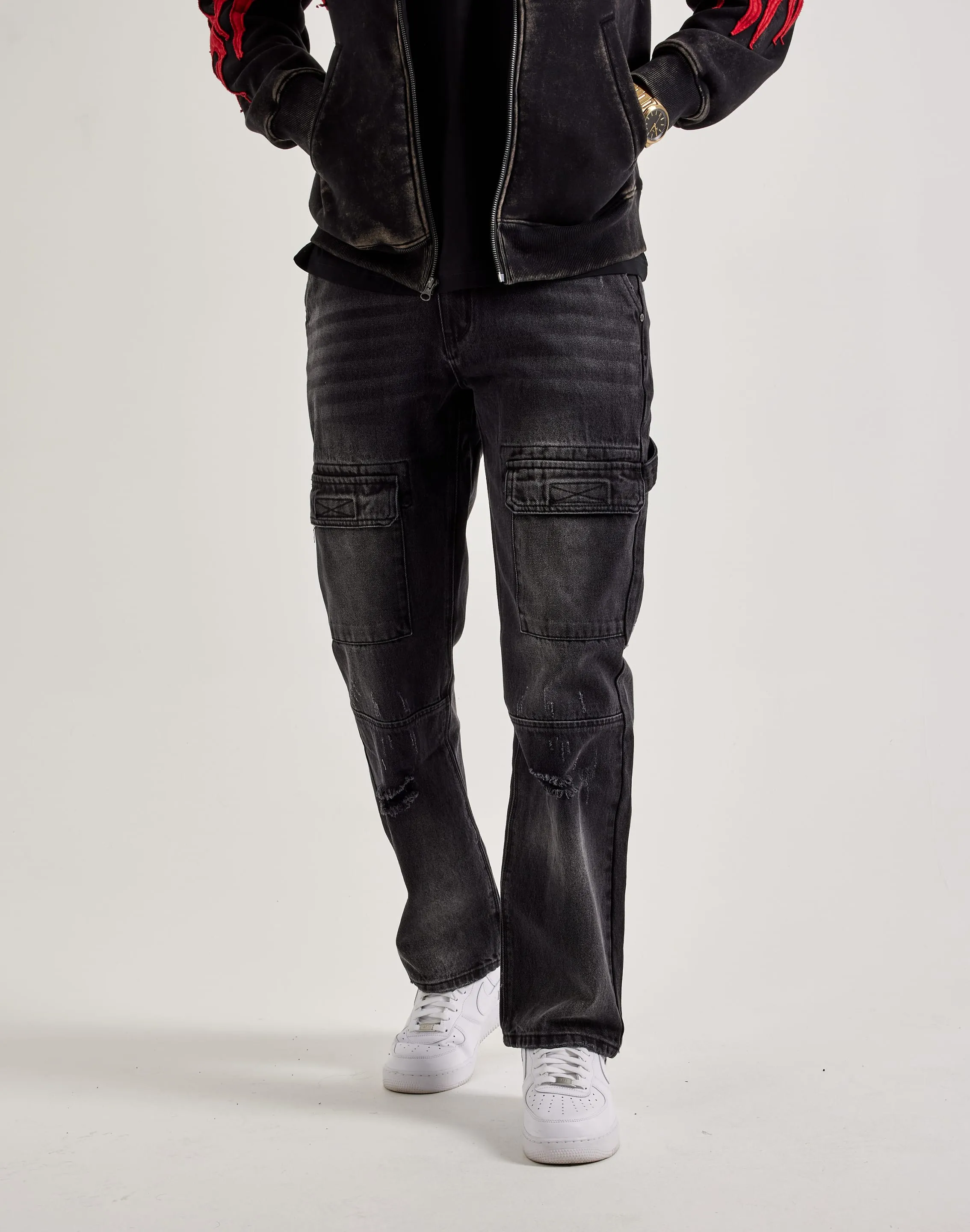 Serenede Mist Utility Jeans SustainableCertified World Glow