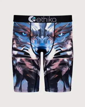 FadeResistant Dye King Mode Ethika Chrome Wolf Boxer Briefs