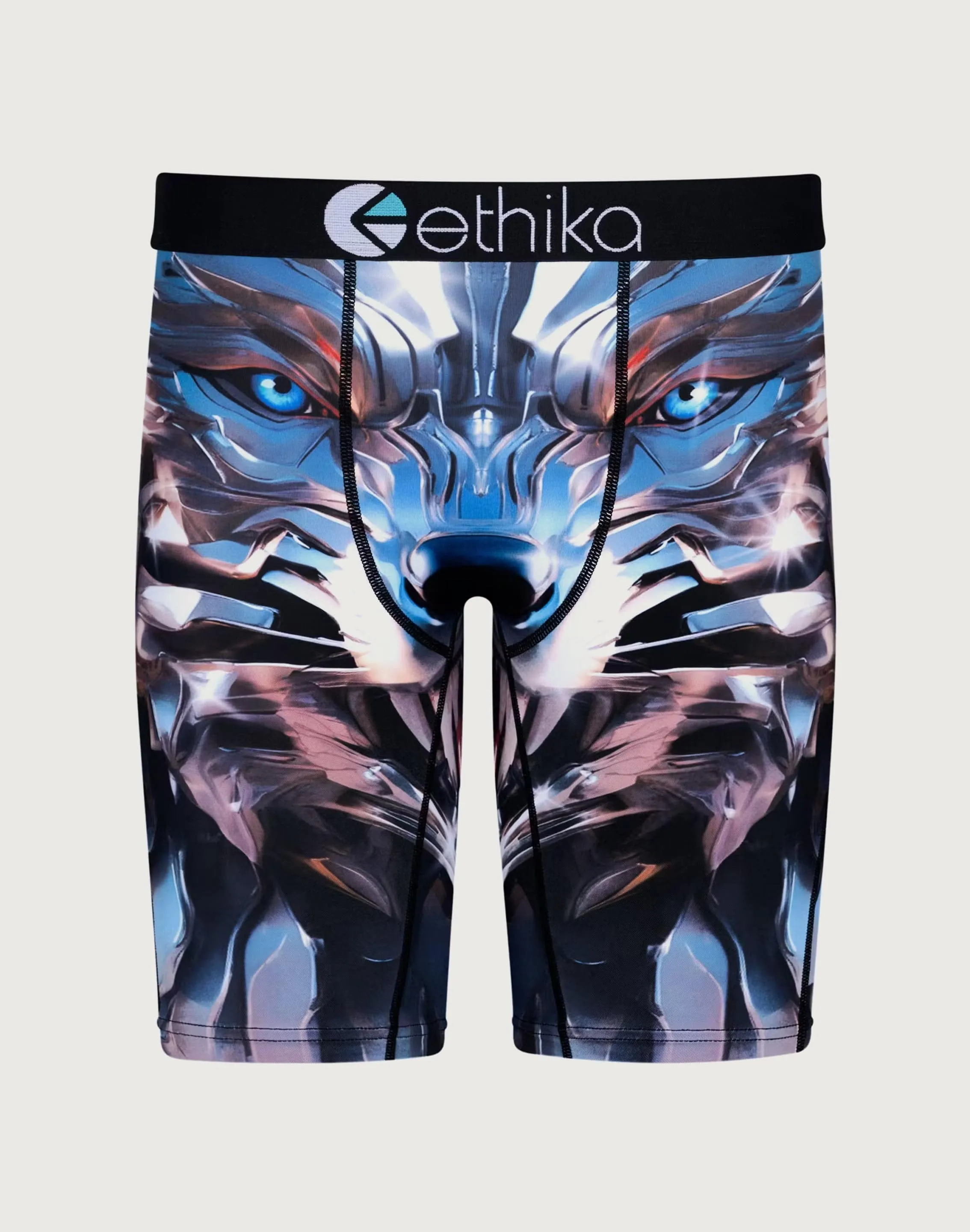 FadeResistant Dye King Mode Ethika Chrome Wolf Boxer Briefs