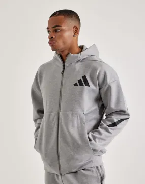 Adidas Z.N.E. Full-Zip Hoodie Power Vibe Firm Leather