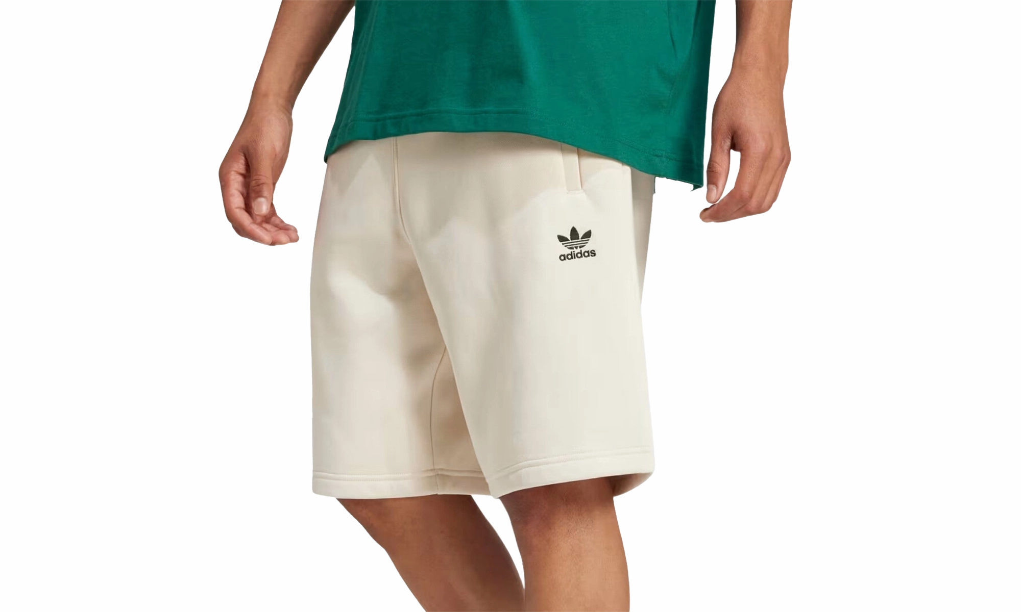 Vacation Mood Essential Short Mens Style : Iy2317 "WONDER WHITE"
