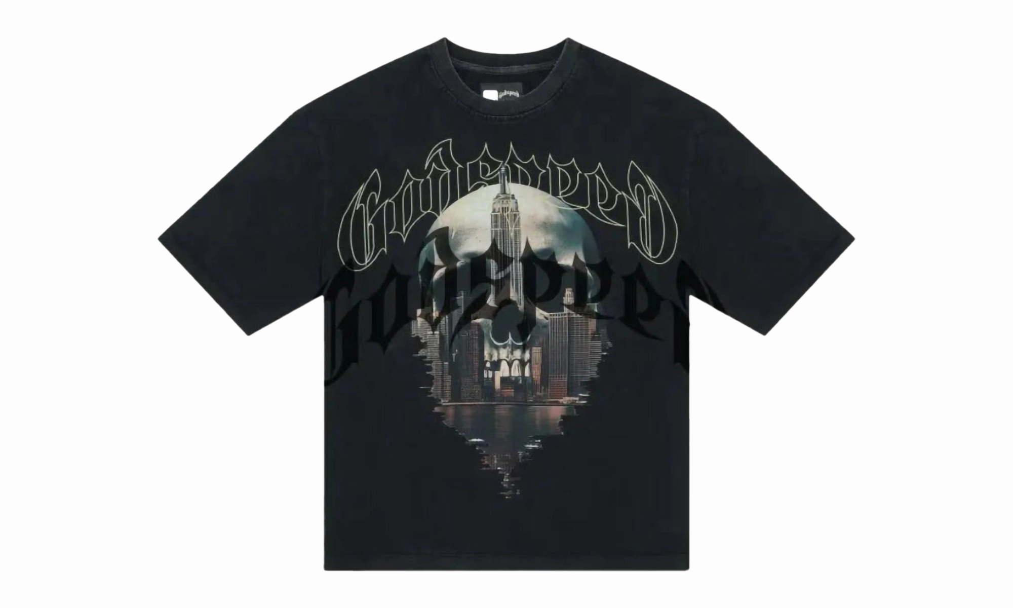 Skyline T-Shirt "Black" Semi Formal Sustain Glow