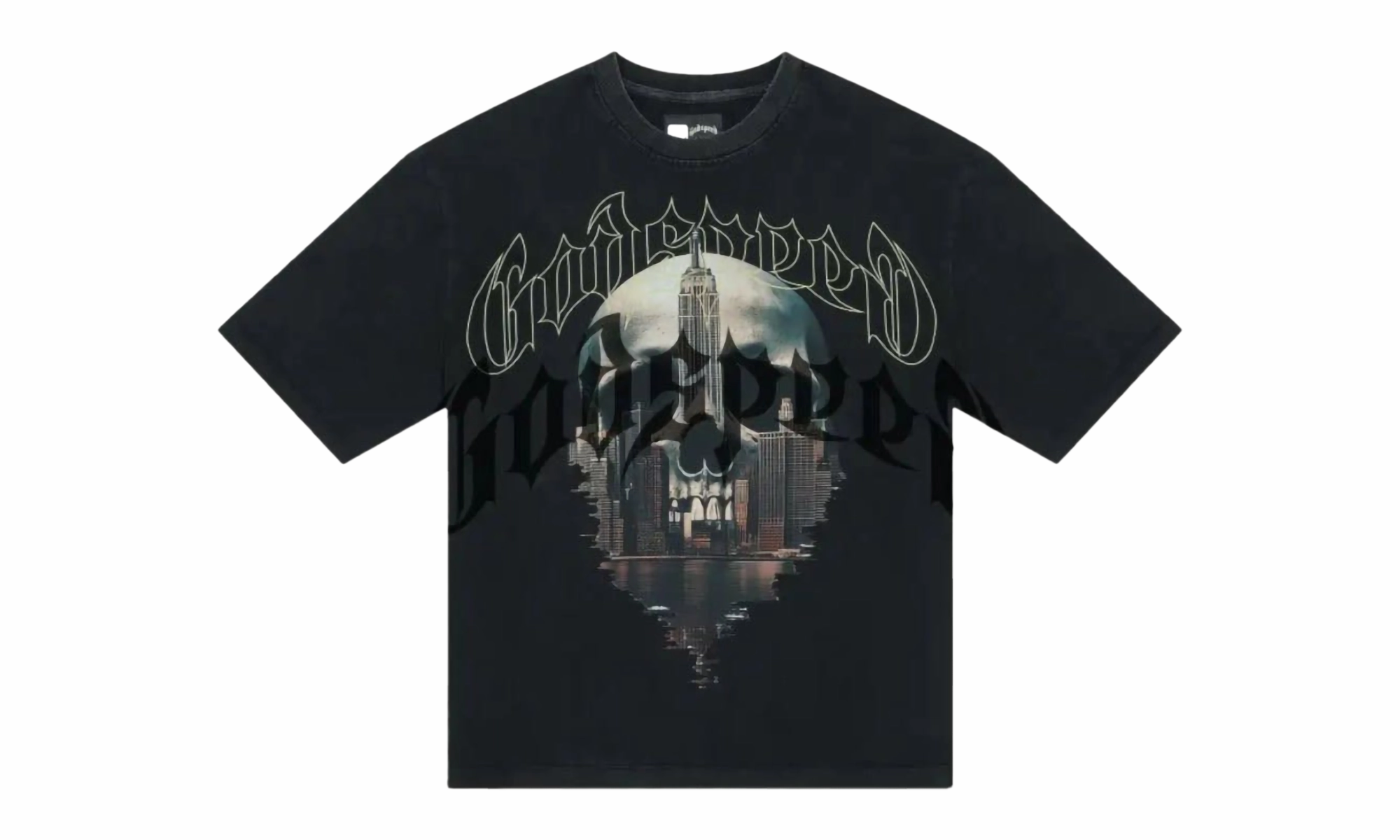 Princess Glow Photo Fit Skyline T-Shirt "Black"