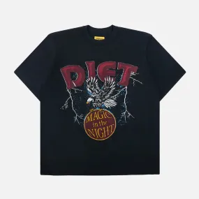 MAGIC TEE - VINTAGE BLACK Compact Packable Design Sky Mood