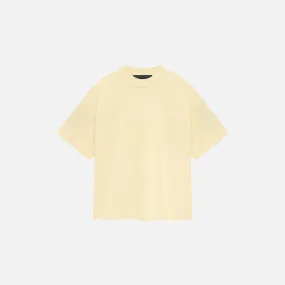 FlatlockSeaming KIDS CREWNECK T-SHIRT - GARDEN YELLOW
