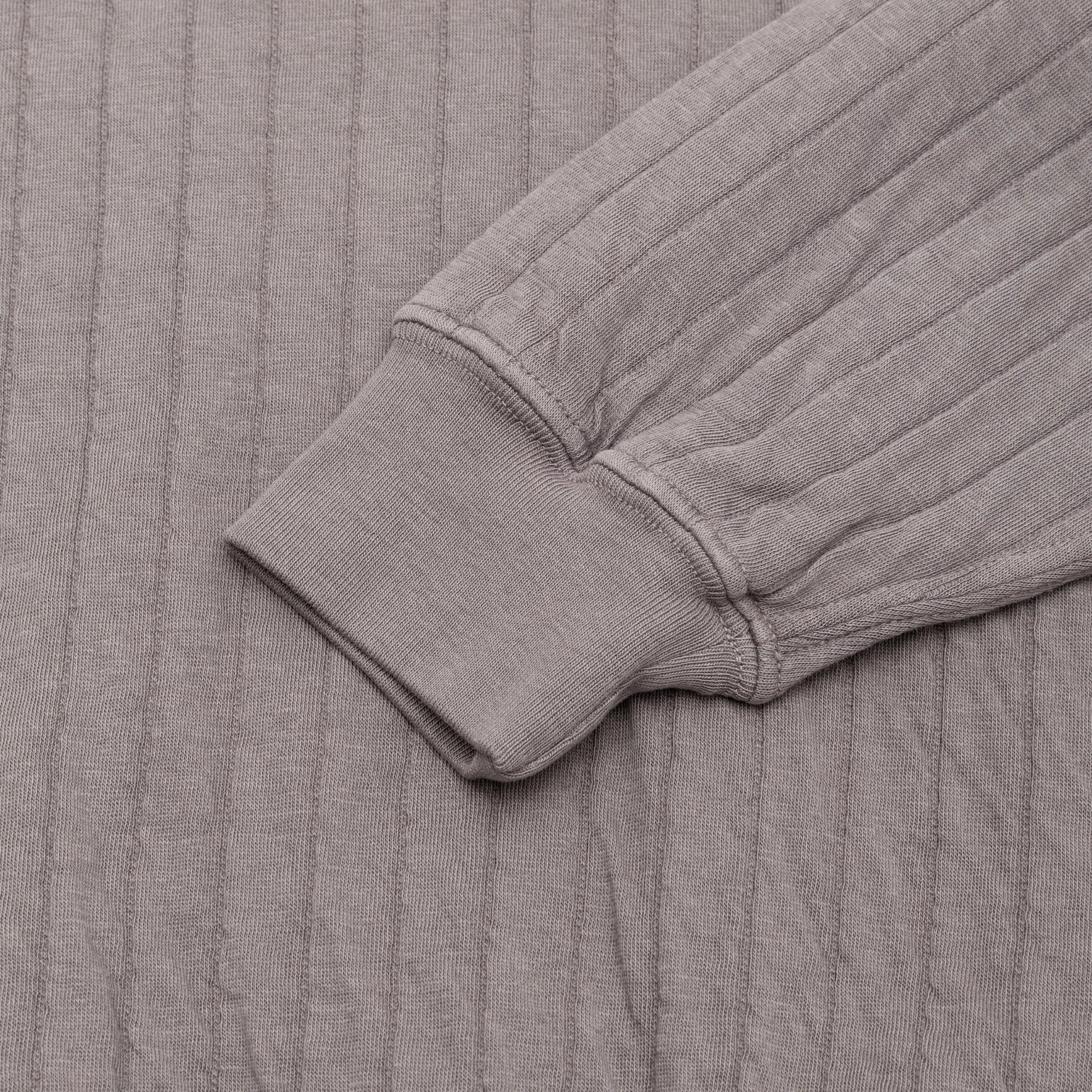 QUILTED CREWNECK