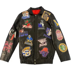 MultiAngleVentilation "I Love My HBCU" Leather Jacket*