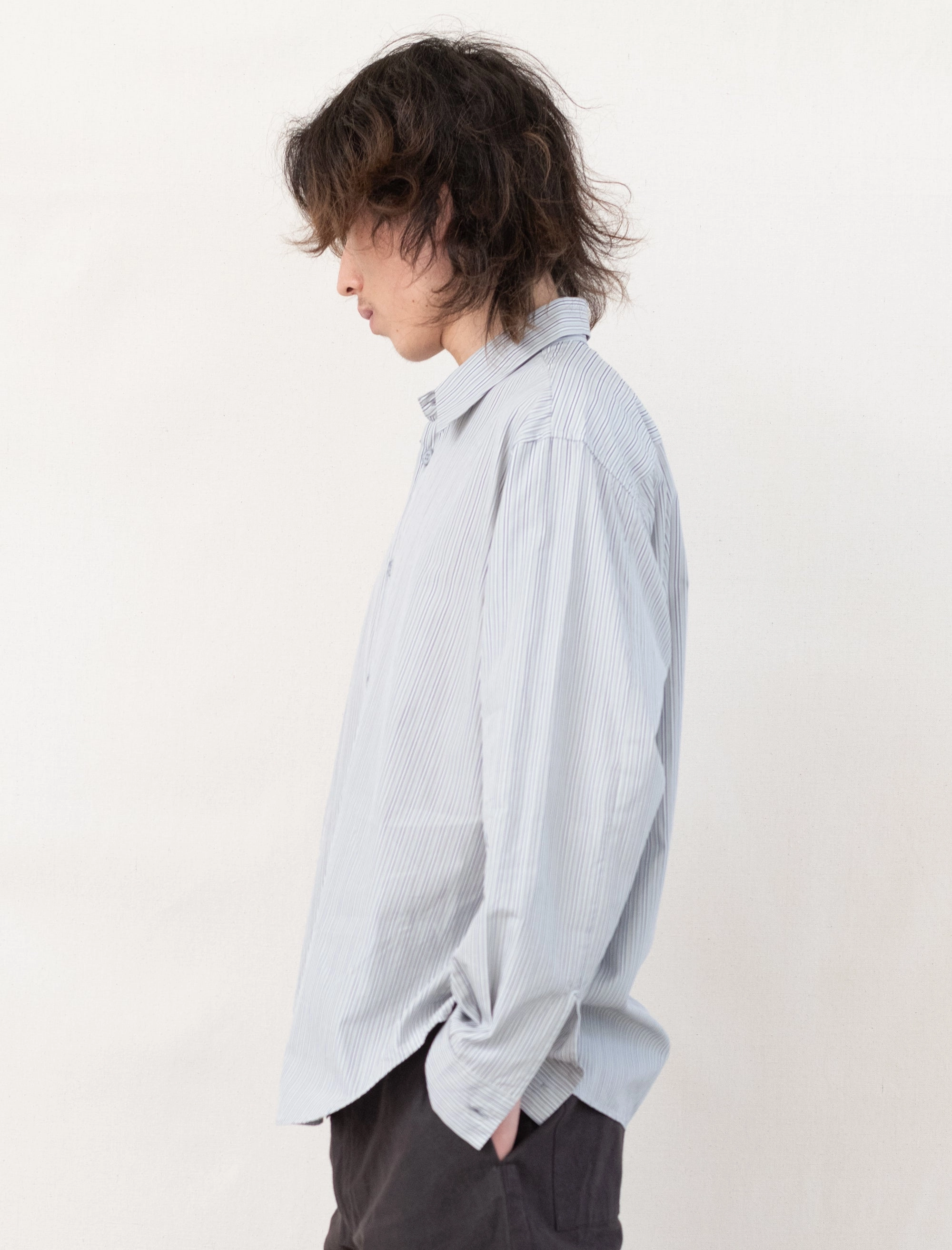 R17 Shirt-8 (Grey Plot) Flatlock Seam Design