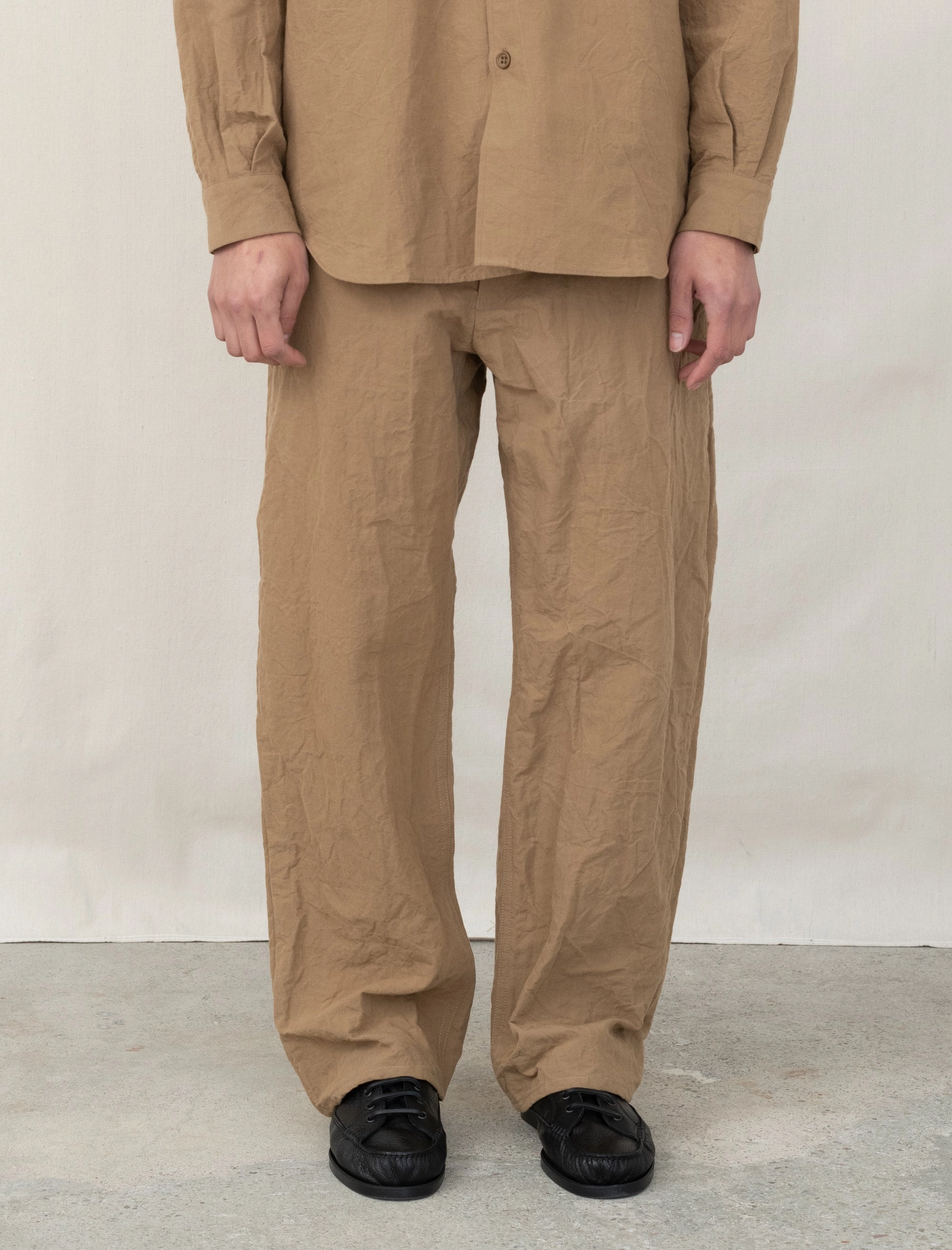Everyday Comfort UVProtectionCoating R18 P4 Wide Pants (Reed Linen)