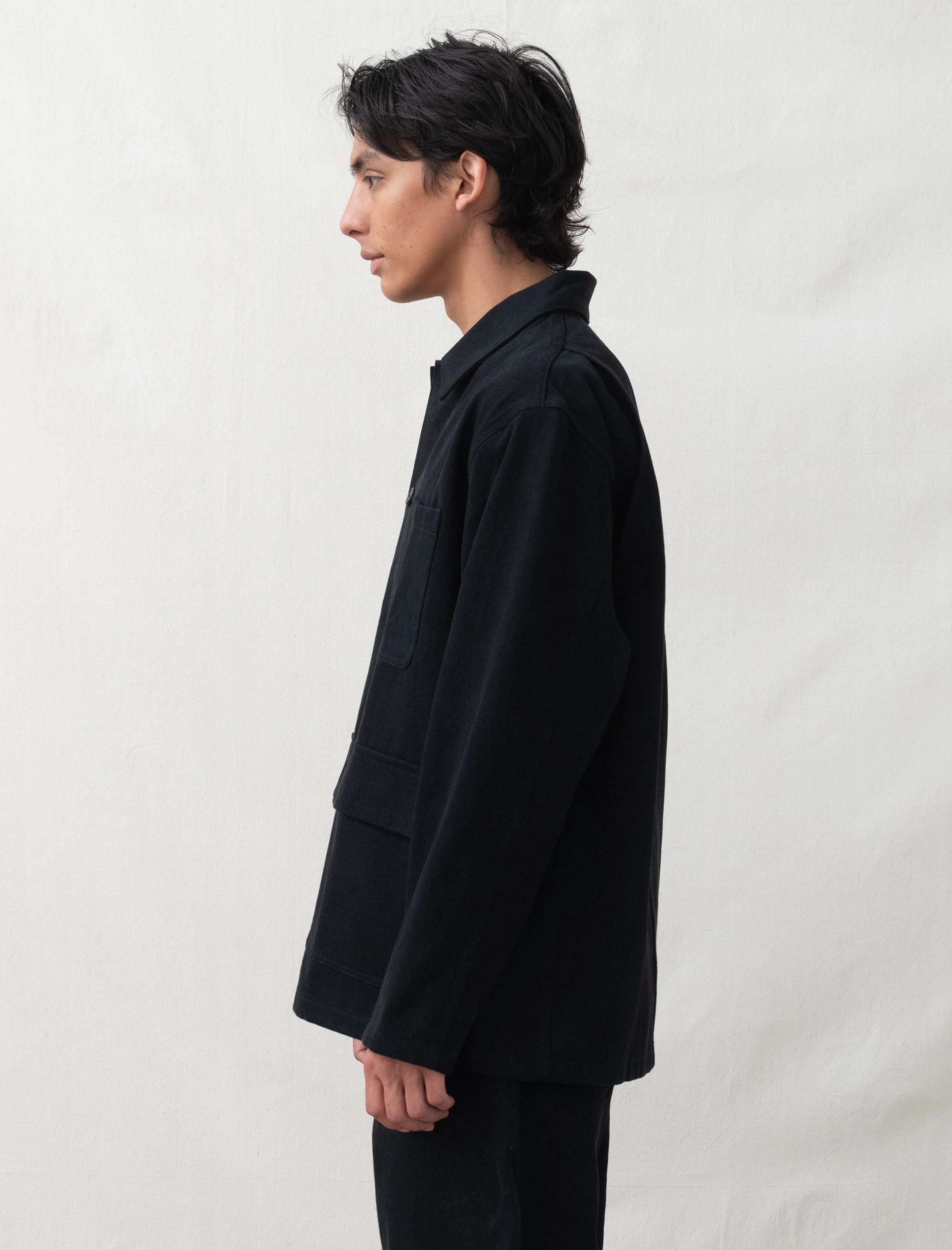 Compression Resistant Insulation Compression Fit Technology R19J2 Jebok Jacket (Black Denim)