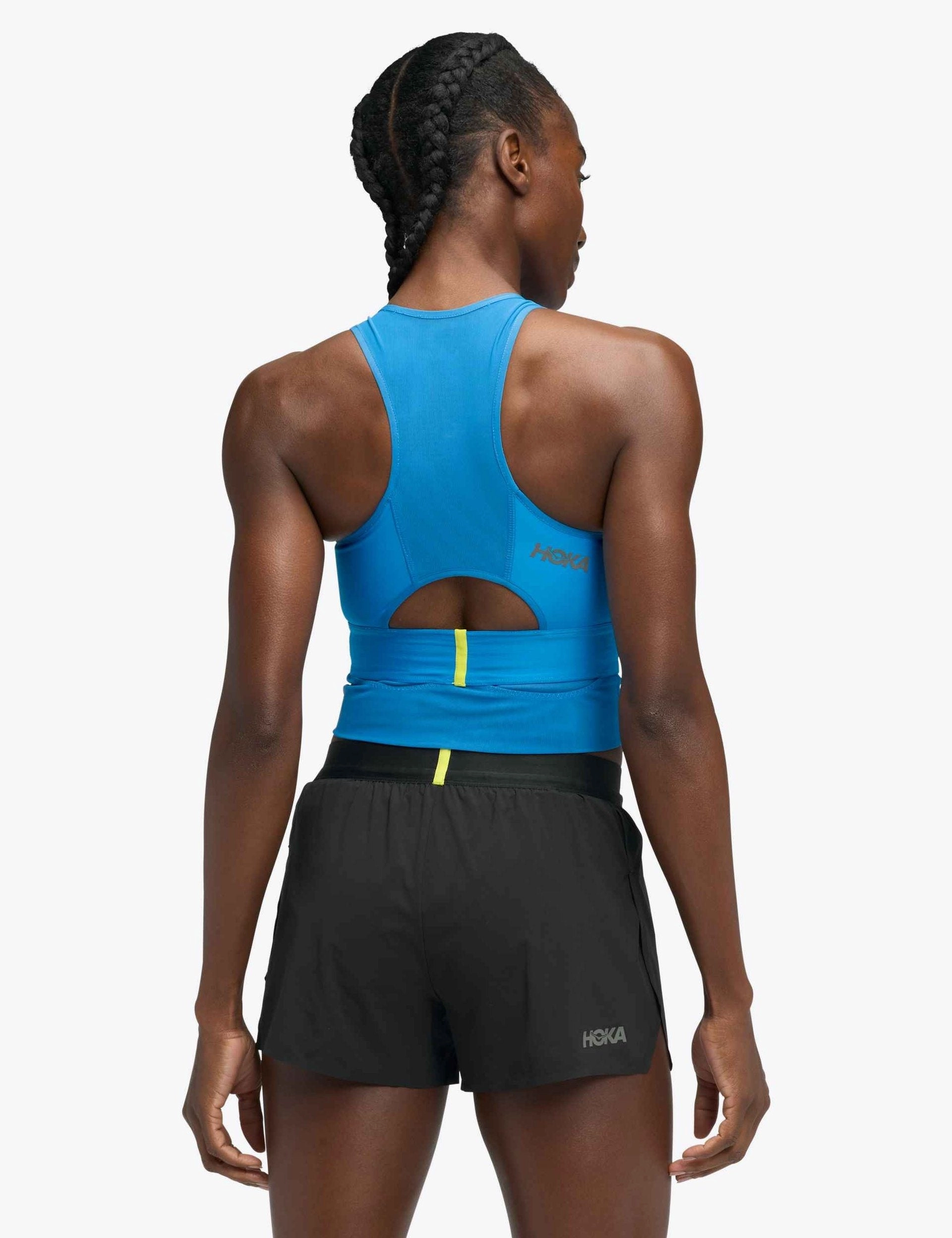 Race Day Bra - Hoka Blue Post Workout Recovery Design Easy Comfort