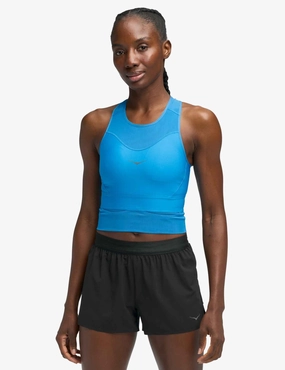 Race Day Bra - Hoka Blue quick-drying