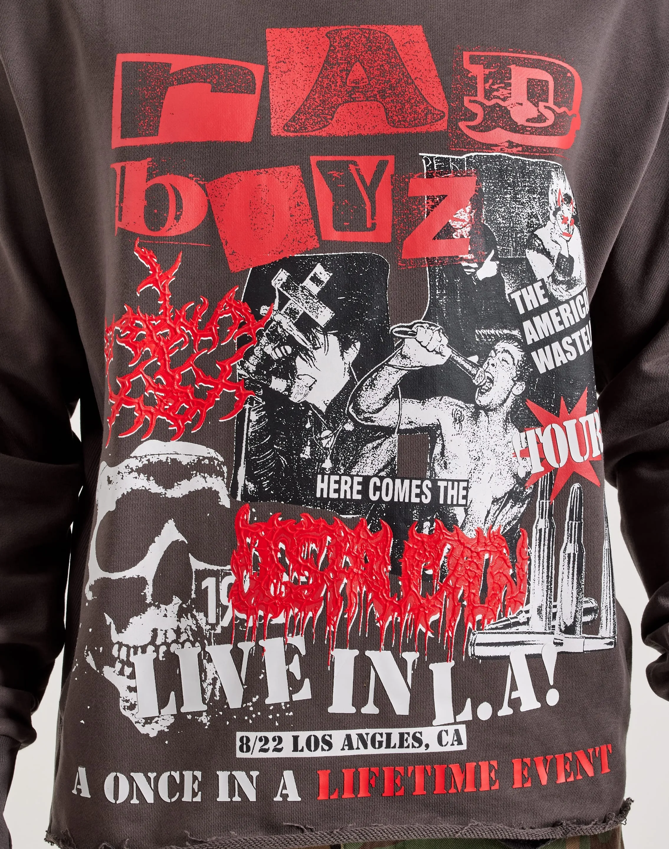 Stretch Fit FadeResistant Rad Boyz Living In LA Hoodie