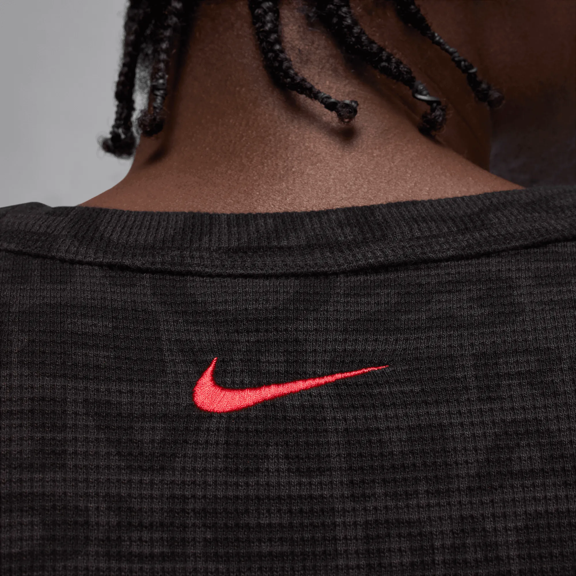 WrinkleResistant AWAKE NY X JORDAN THERMAL L/S CREW "BORO" - BLACK