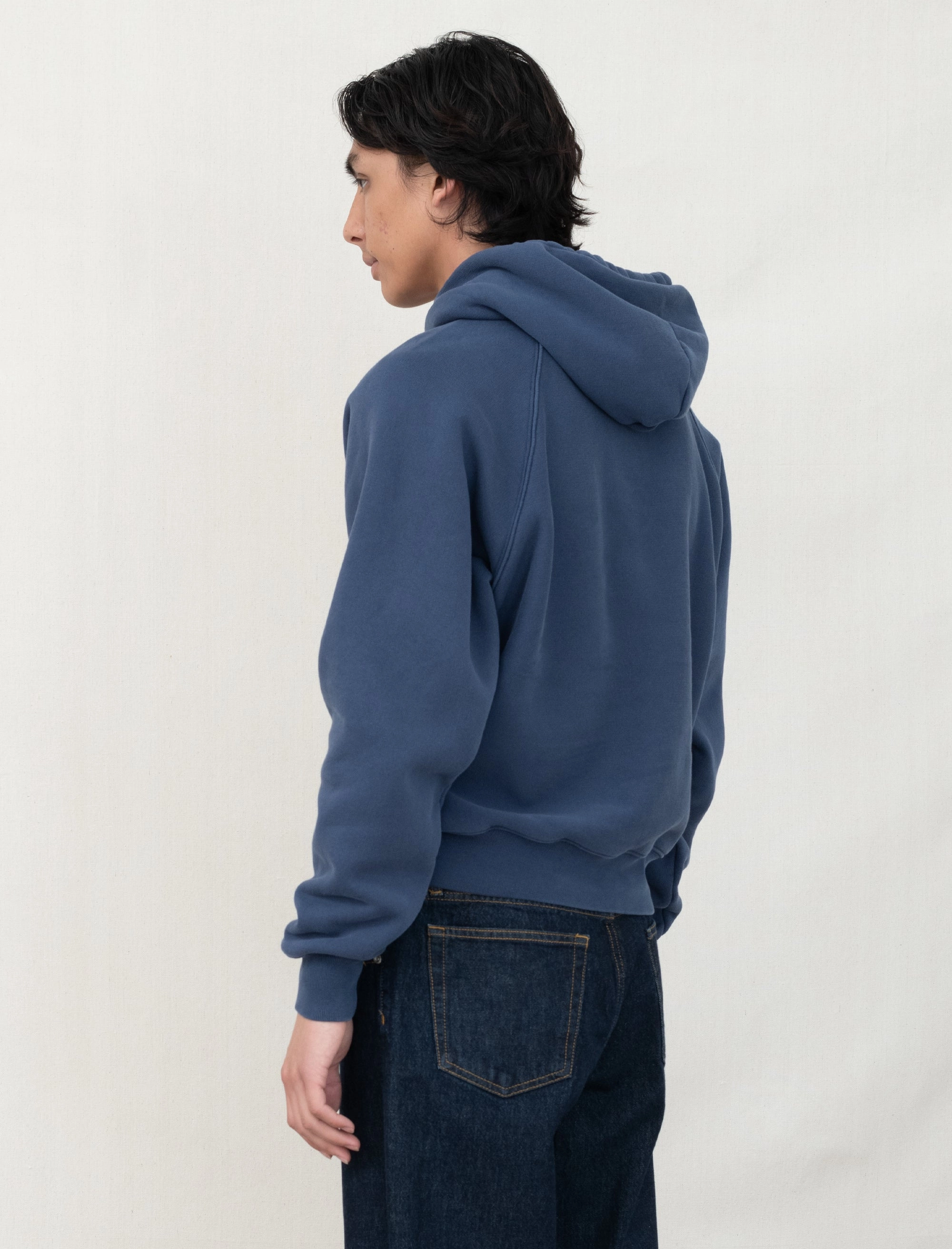 Raglan Hoodie (Navy) Compression Panels