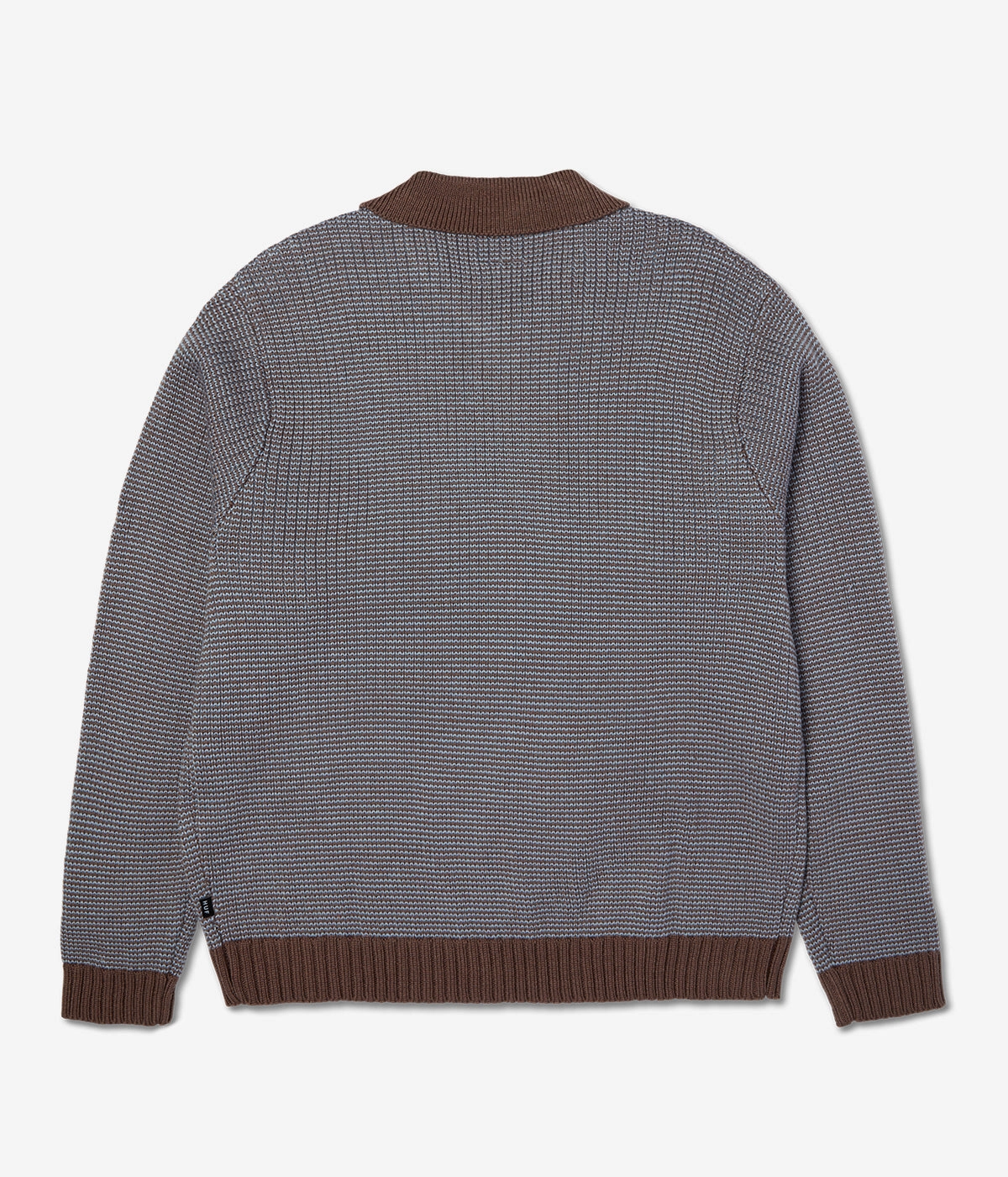 Bonded Hem Technology KnitCuff Reinforcements Huf Megablast Two Tone Waffle Sweater