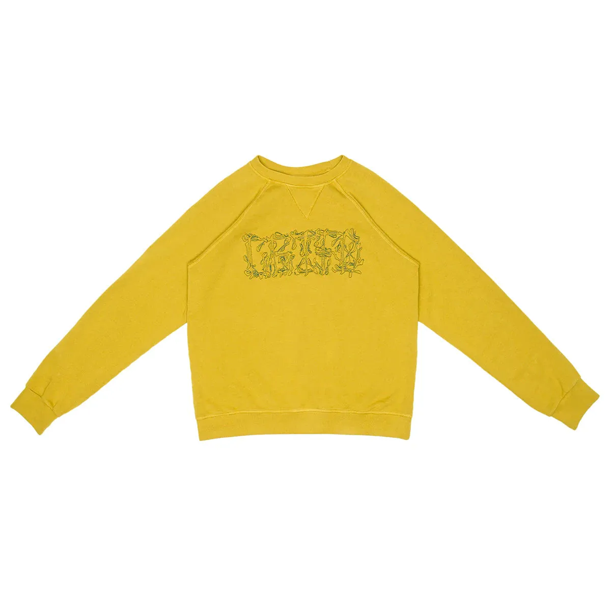 RAGLAND LONG SLEEVE - MUSTARD MoistureWicking Fabric