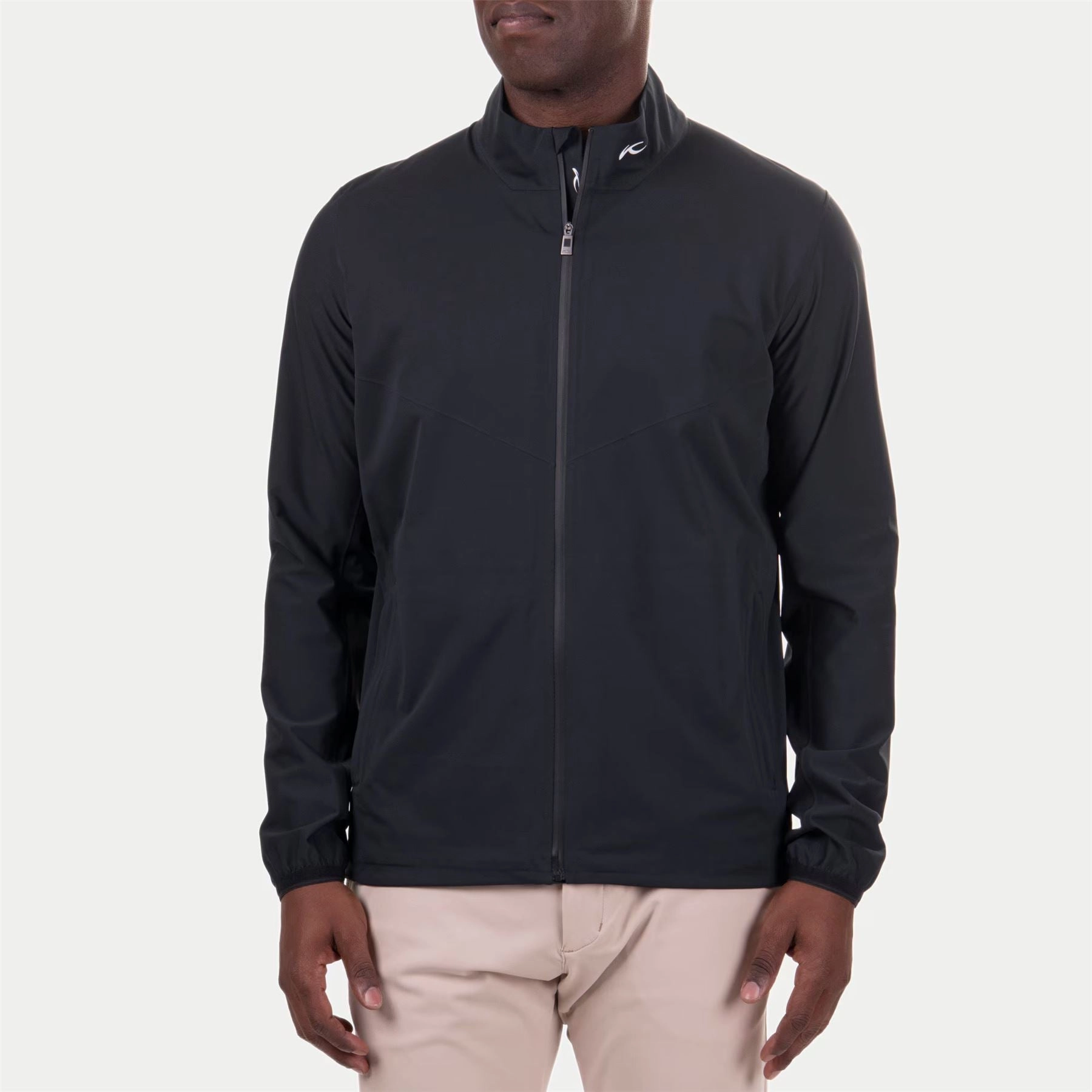 Rain Rescue 2.5L Waterproof Jacket Black detachable sleeves Compression Stitching