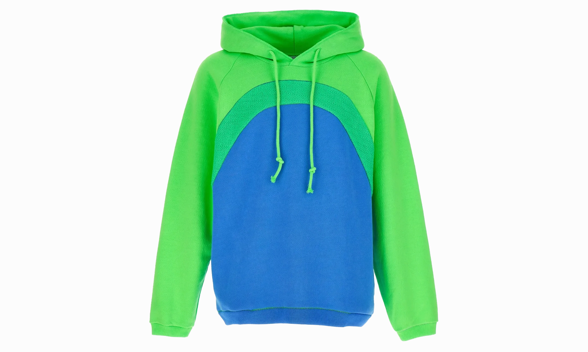 RAINBOW HOODIE "Blue/Green"