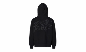 Ram Full Zip Hoodie "Daft Punk X Pleasures - Black"
