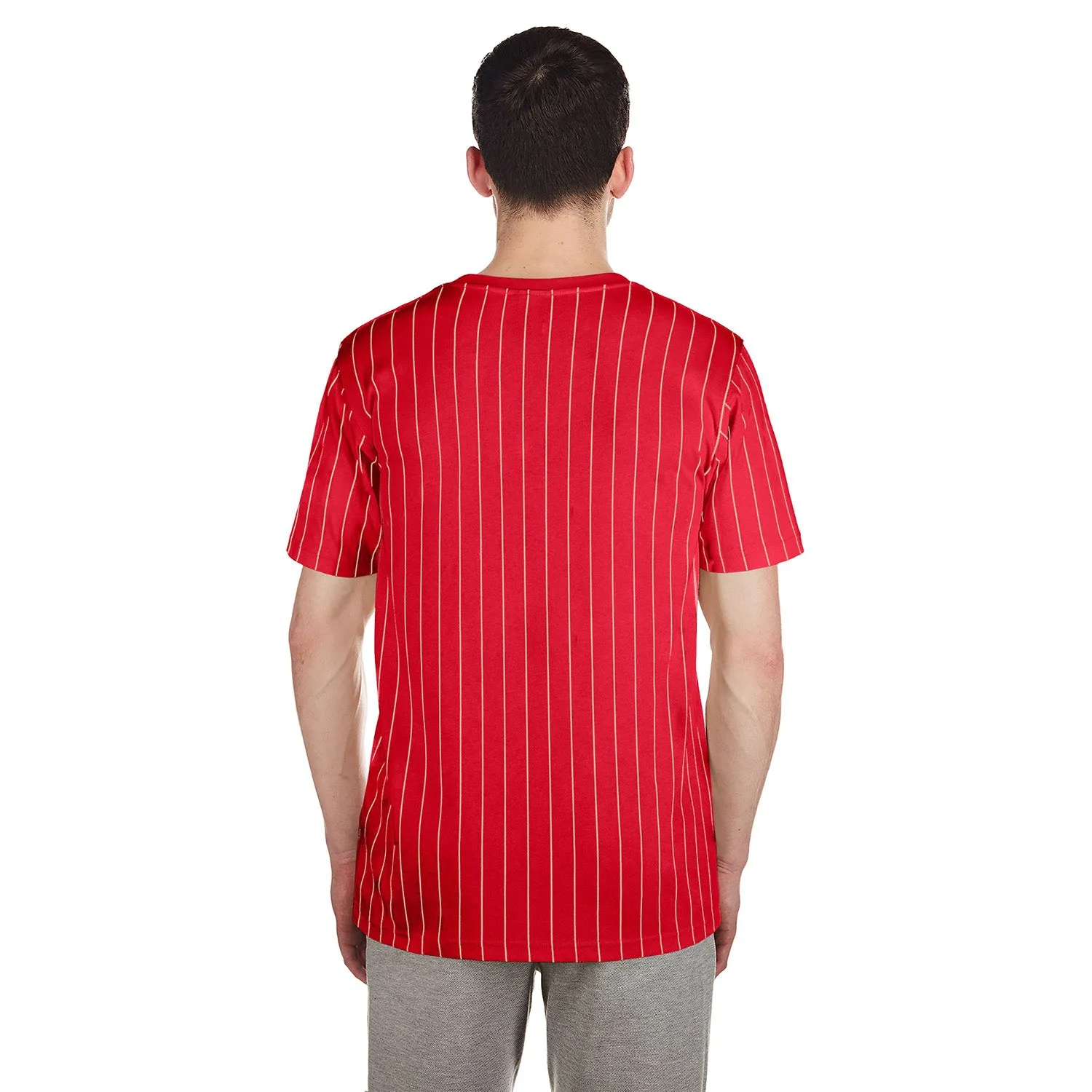 Rangers Chrome Pinstripe Tee - Mens Stage Soul