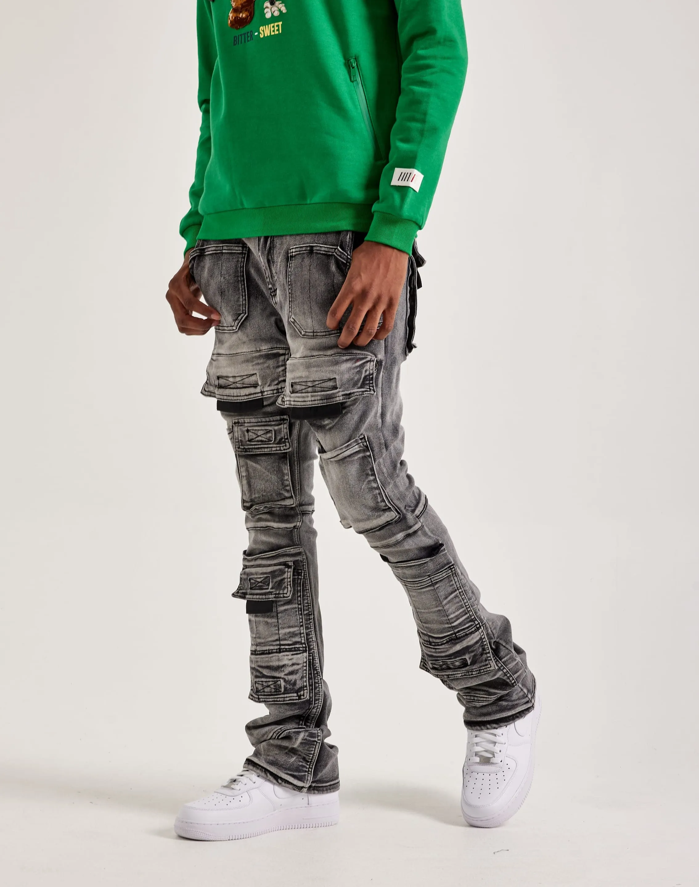 Teen Fresh LowProfile Kloud 9 Straight Cargo Jeans
