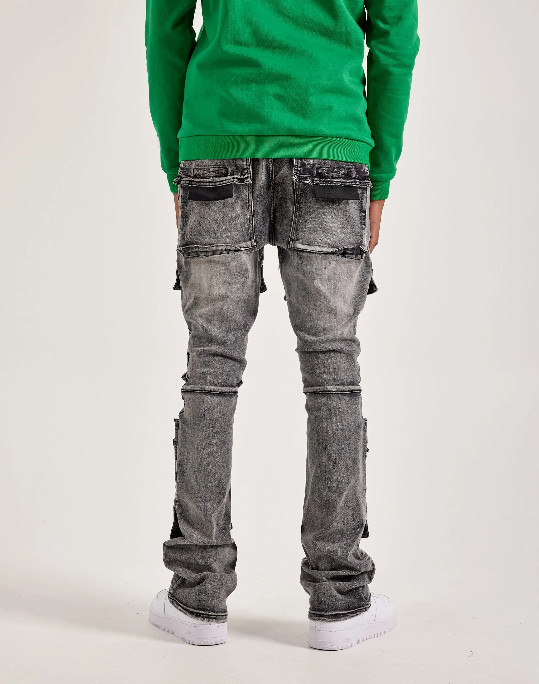 Kloud 9 Straight Cargo Jeans Sport Ease LightweightMaterial