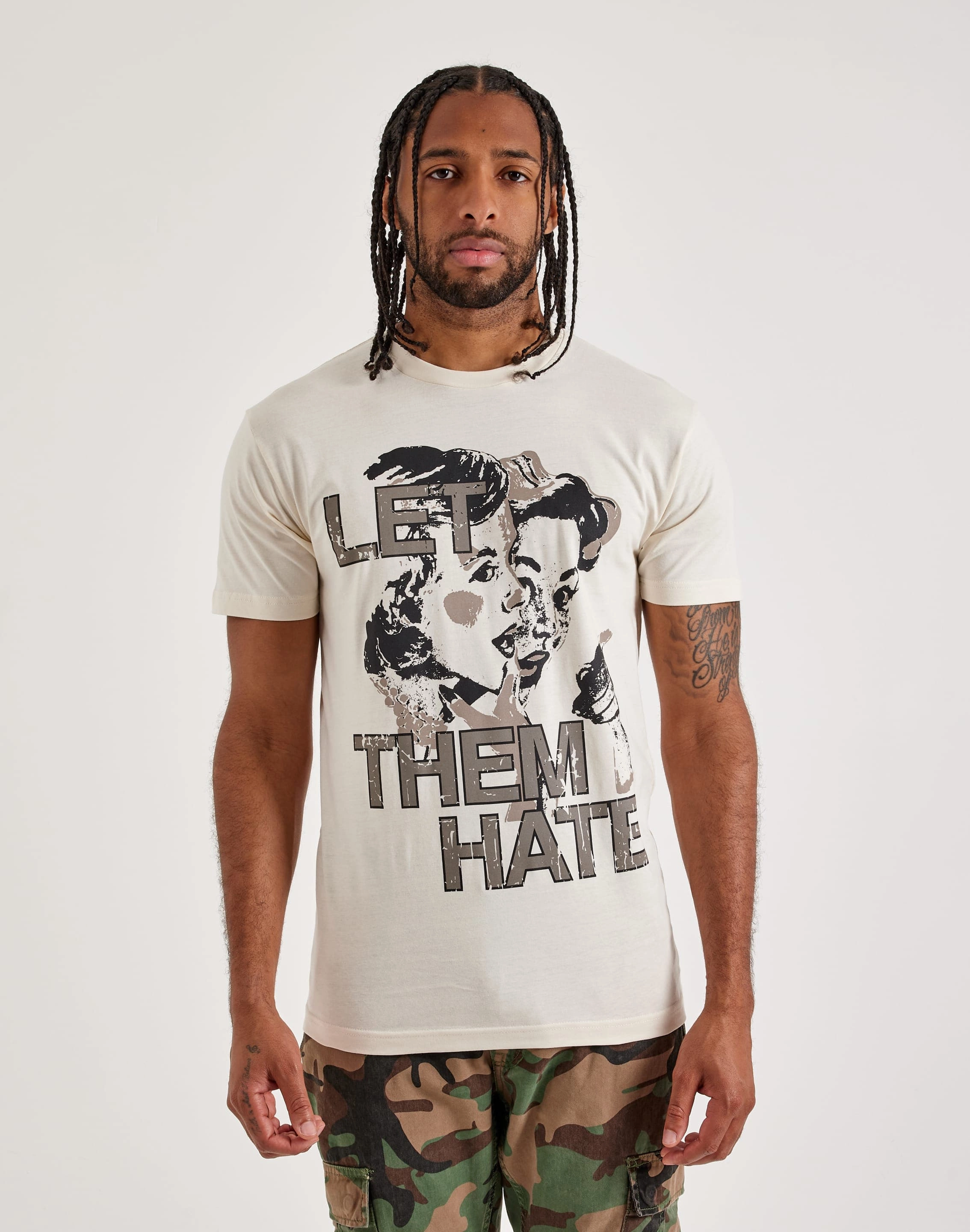 Spanish Glow Outrank Let Them Hate Tee