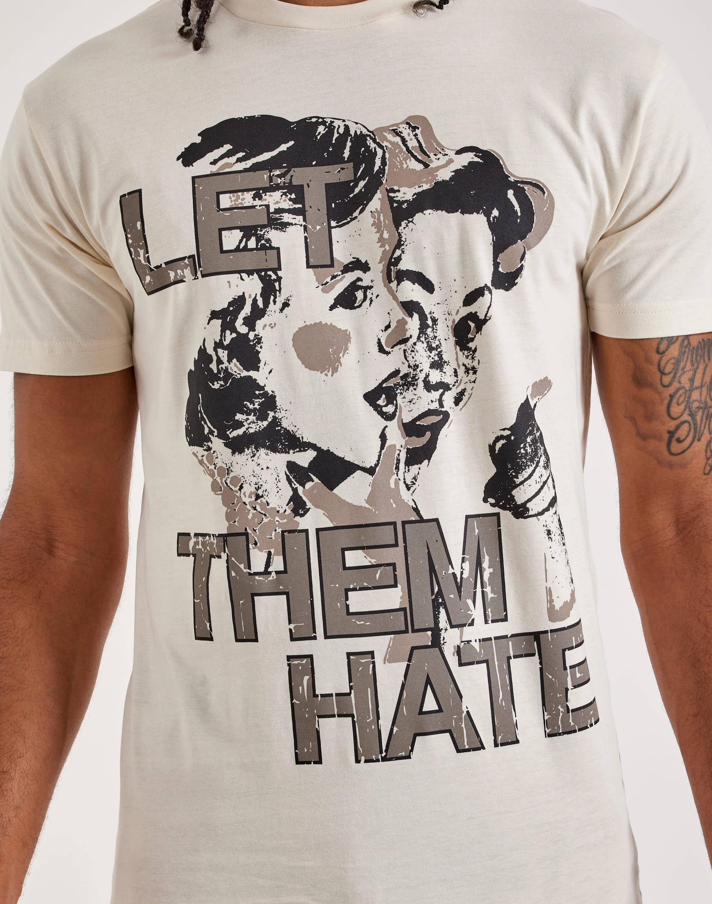 Outrank Let Them Hate Tee Daily Use
