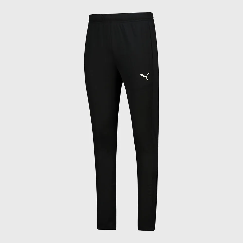 Puma Mens Tricot Logo Pants Black HighDensityWeave