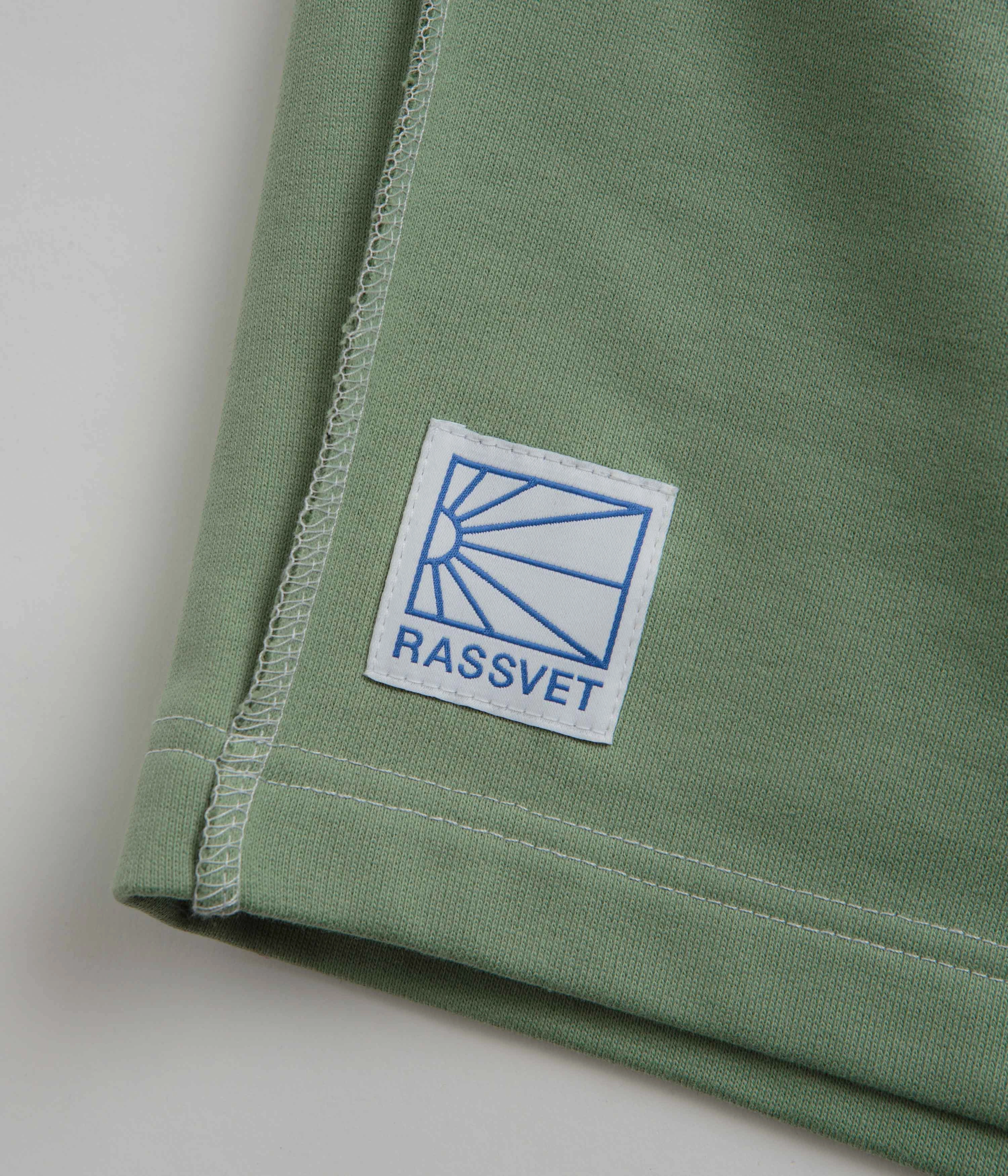 Rassvet Mix Sweat Shorts - Khaki Sweat Wicking Lining Easy Wear