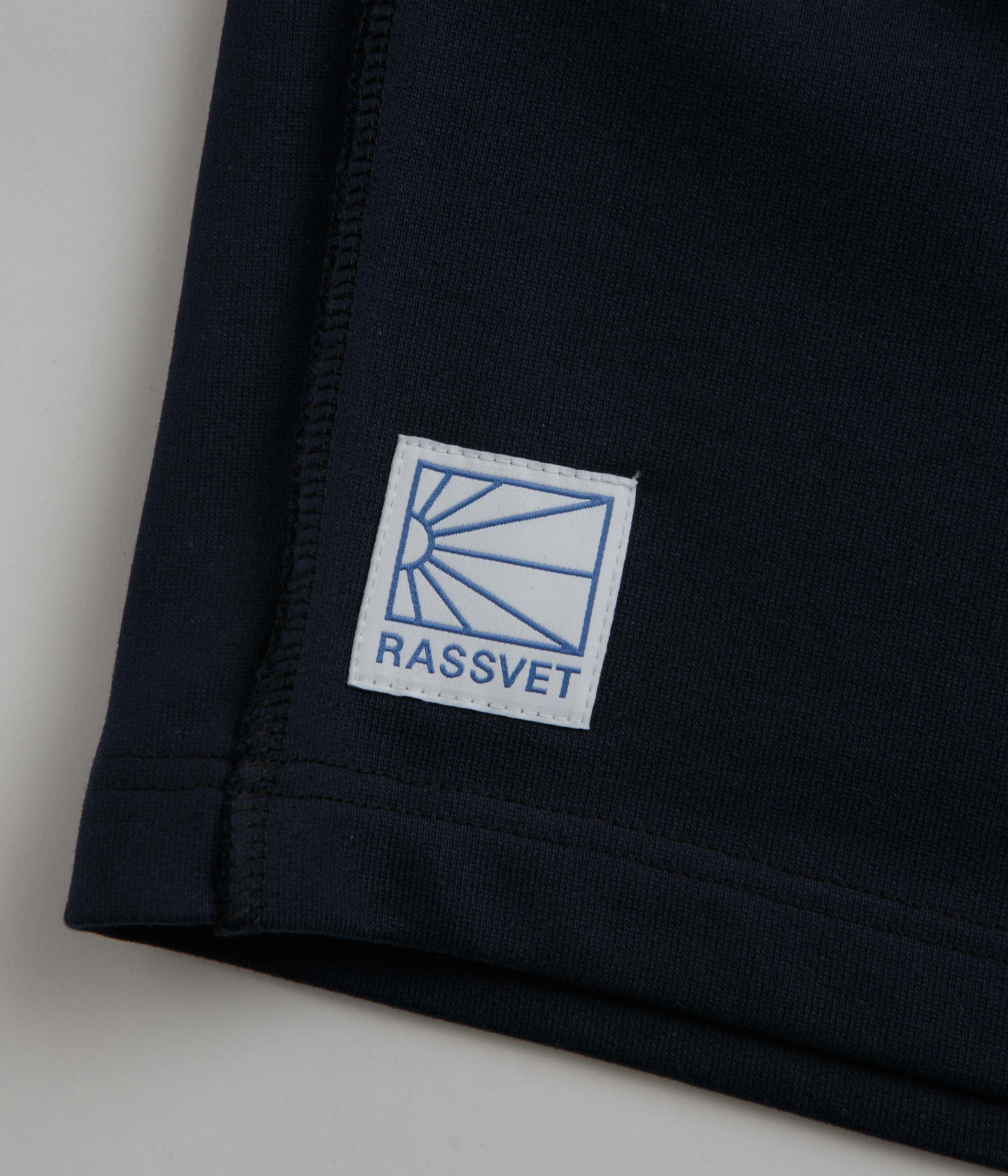 construction work stretchy design Rassvet Mix Sweat Shorts - Navy