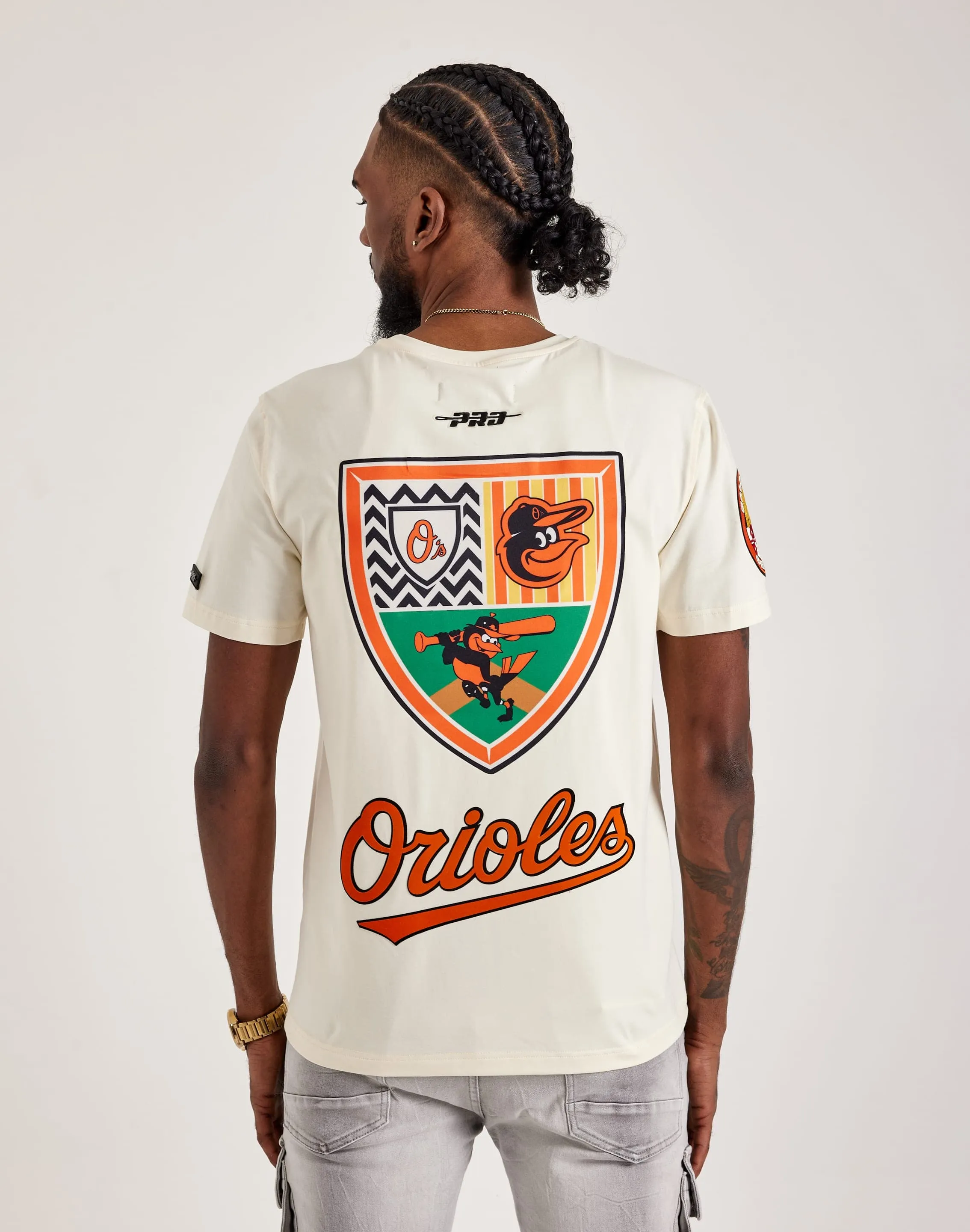 Pro Standard MLB Baltimore Orioles Tee TemperatureControlTechnology Organic Cotton