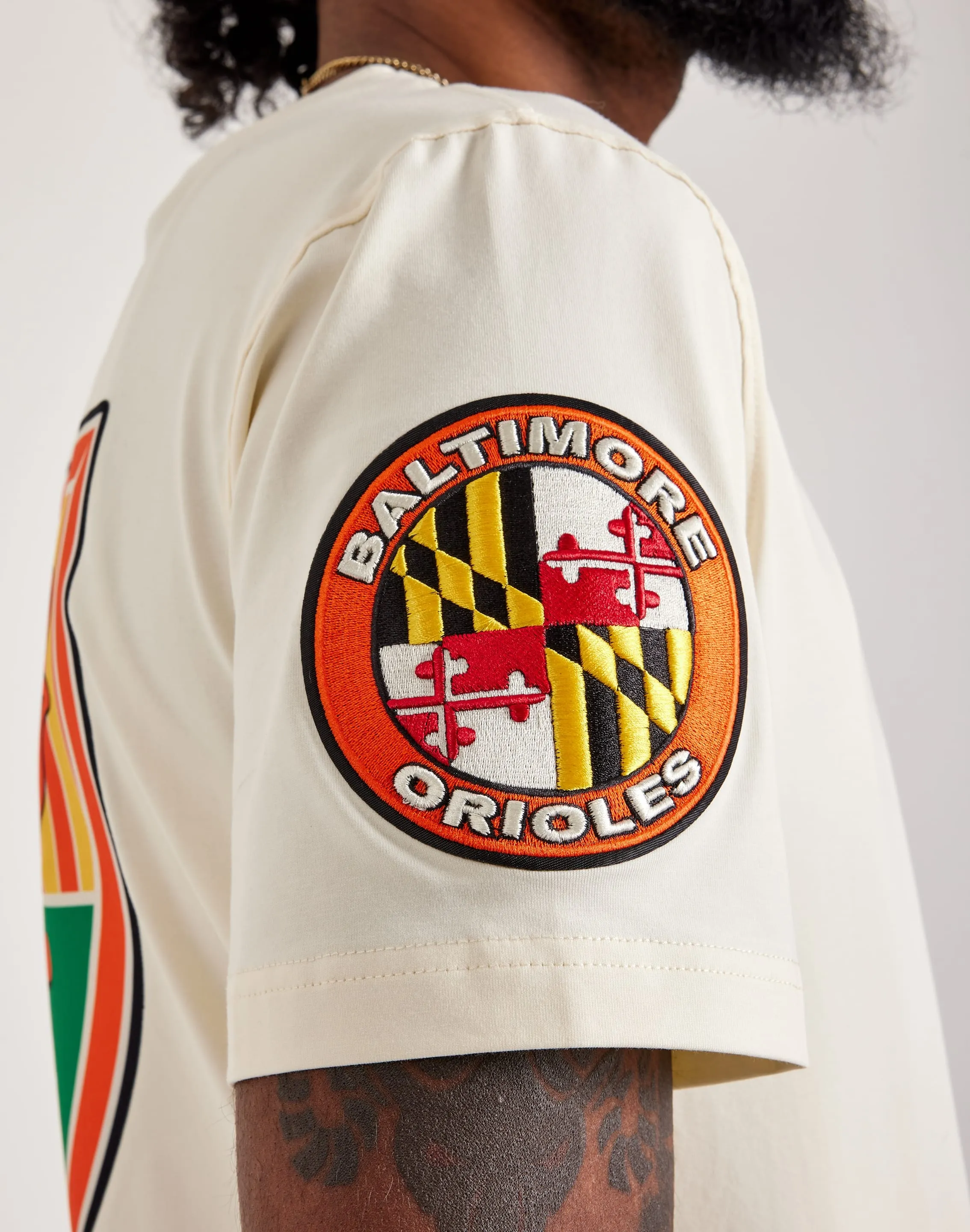 Pro Standard MLB Baltimore Orioles Tee Colorfast Dye