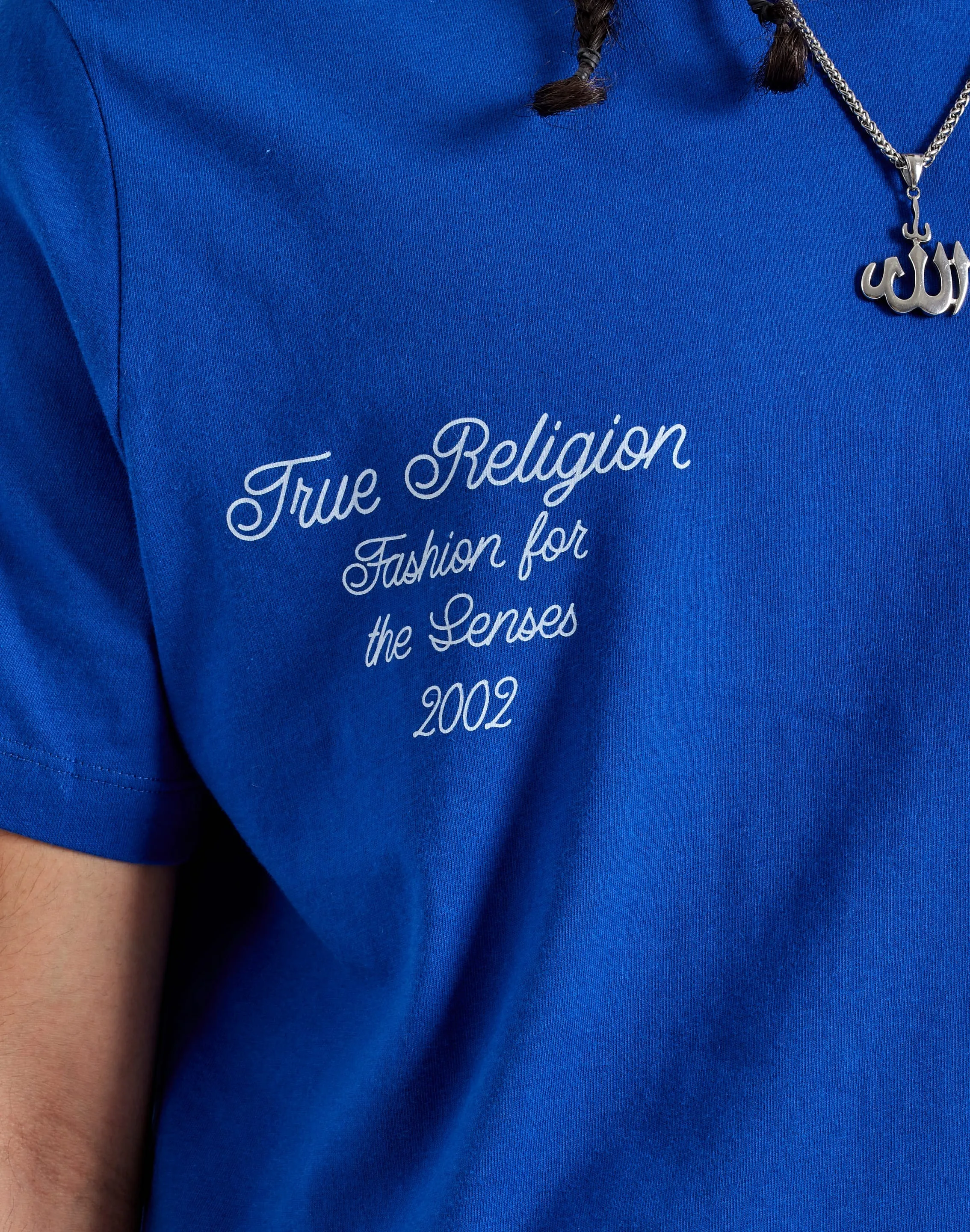 True Religion Logo Tee Recycle Glow