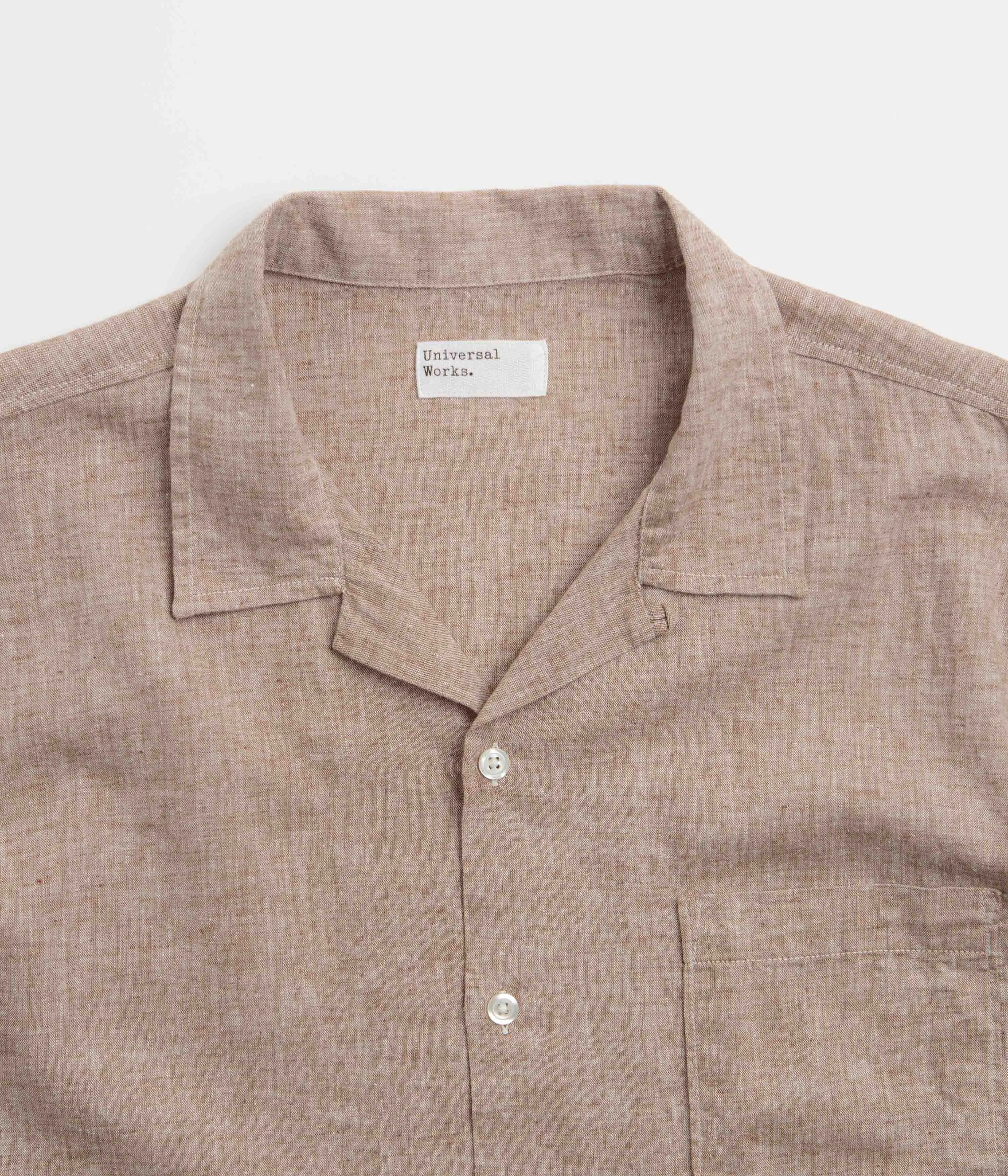 Casual Wear Universal Works Road Shirt - Brown