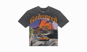 Cool Frame Los Scandalous T-Shirt "Grey Wash"
