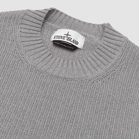 RAW HAND ORGANIC COTTON CREWNECK SWEATER