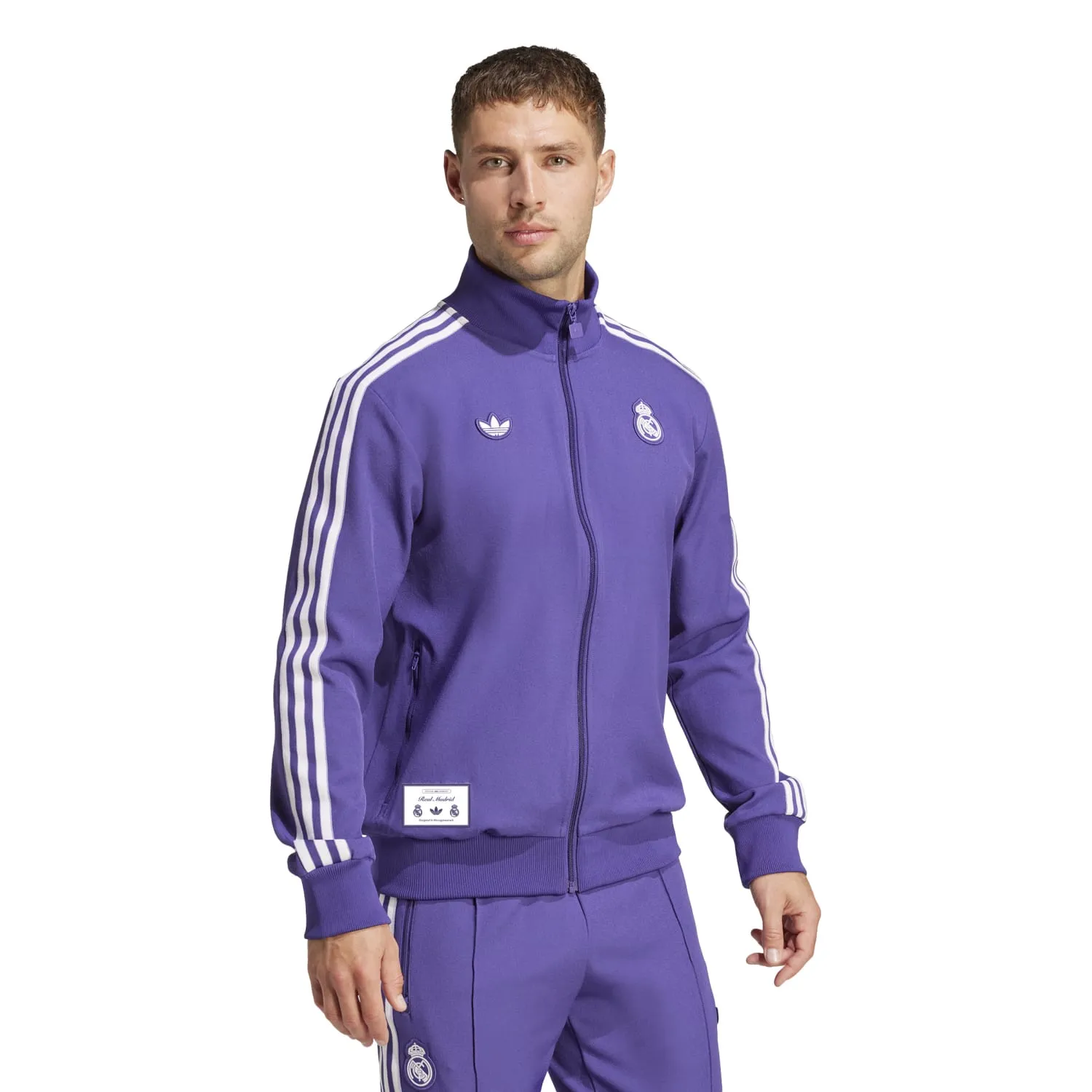 CompressionEnhanced Real Madrid Icon Track Jacket - Mens