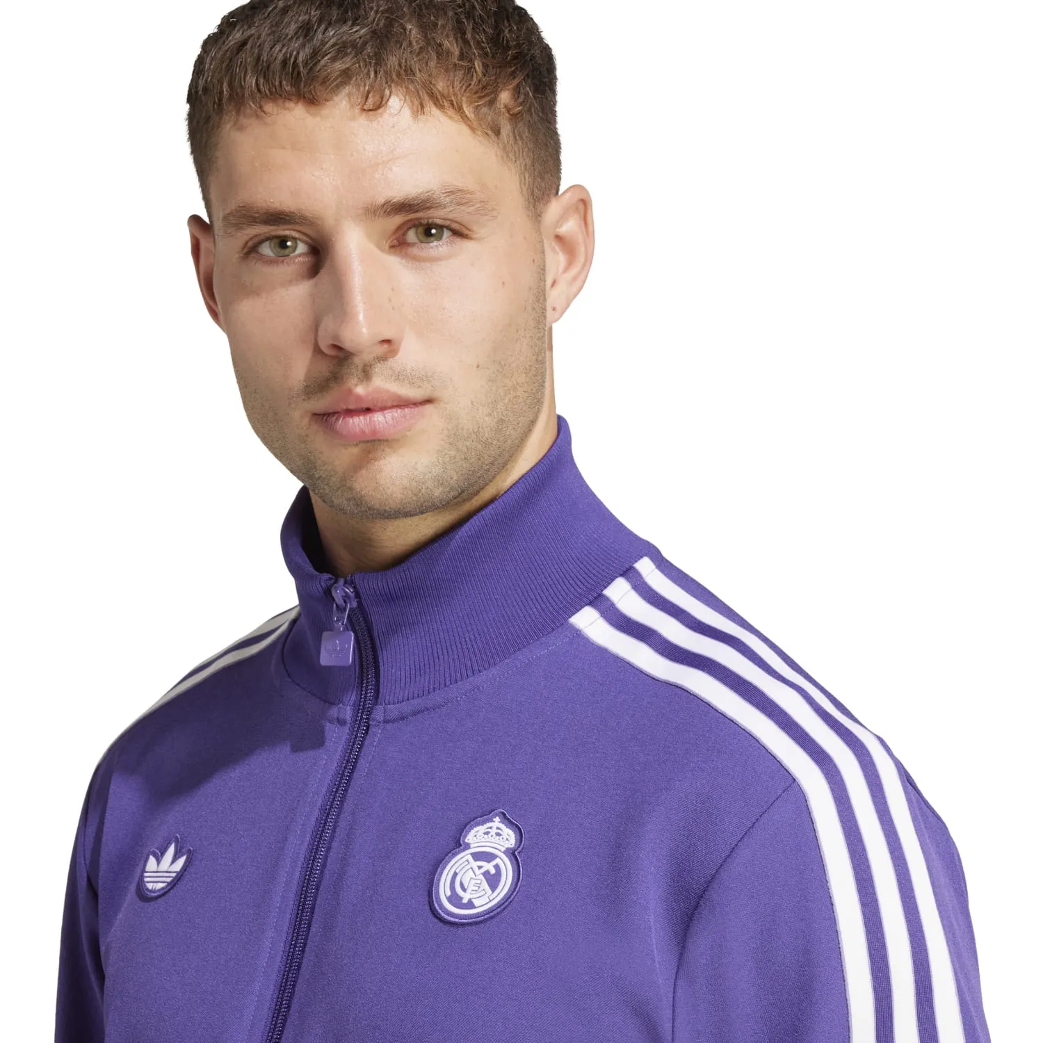 Real Madrid Icon Track Jacket - Mens Summer Glow