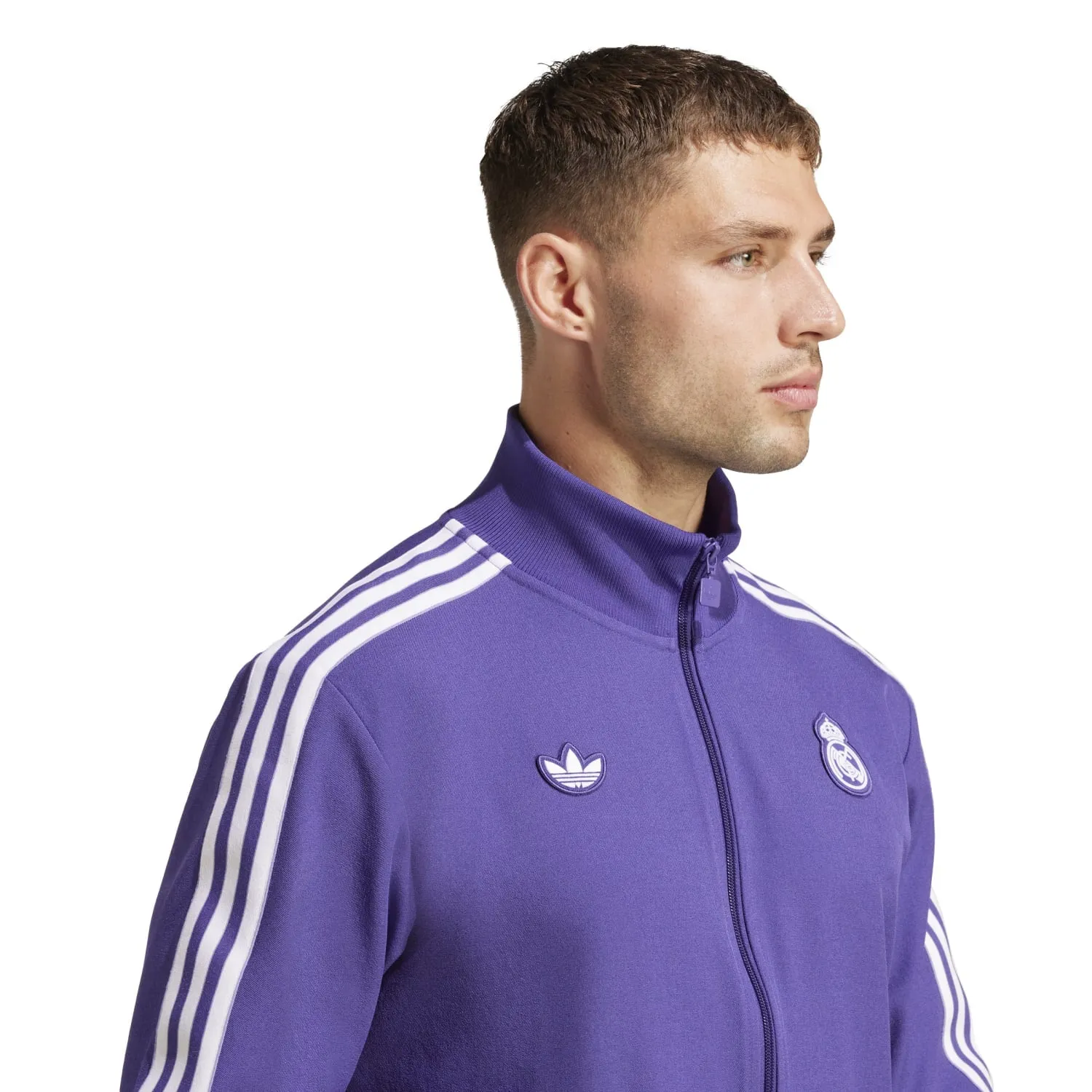 Luxury Core FlexibleElasticity Real Madrid Icon Track Jacket - Mens