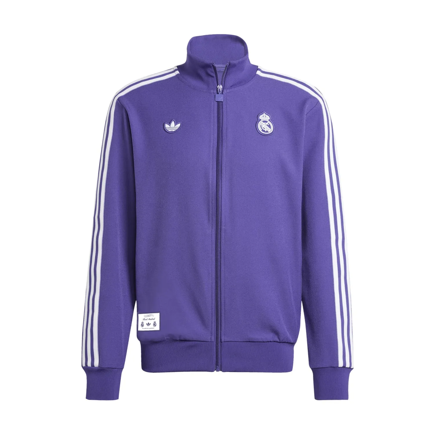 Real Madrid Icon Track Jacket - Mens Pure Linen Blend