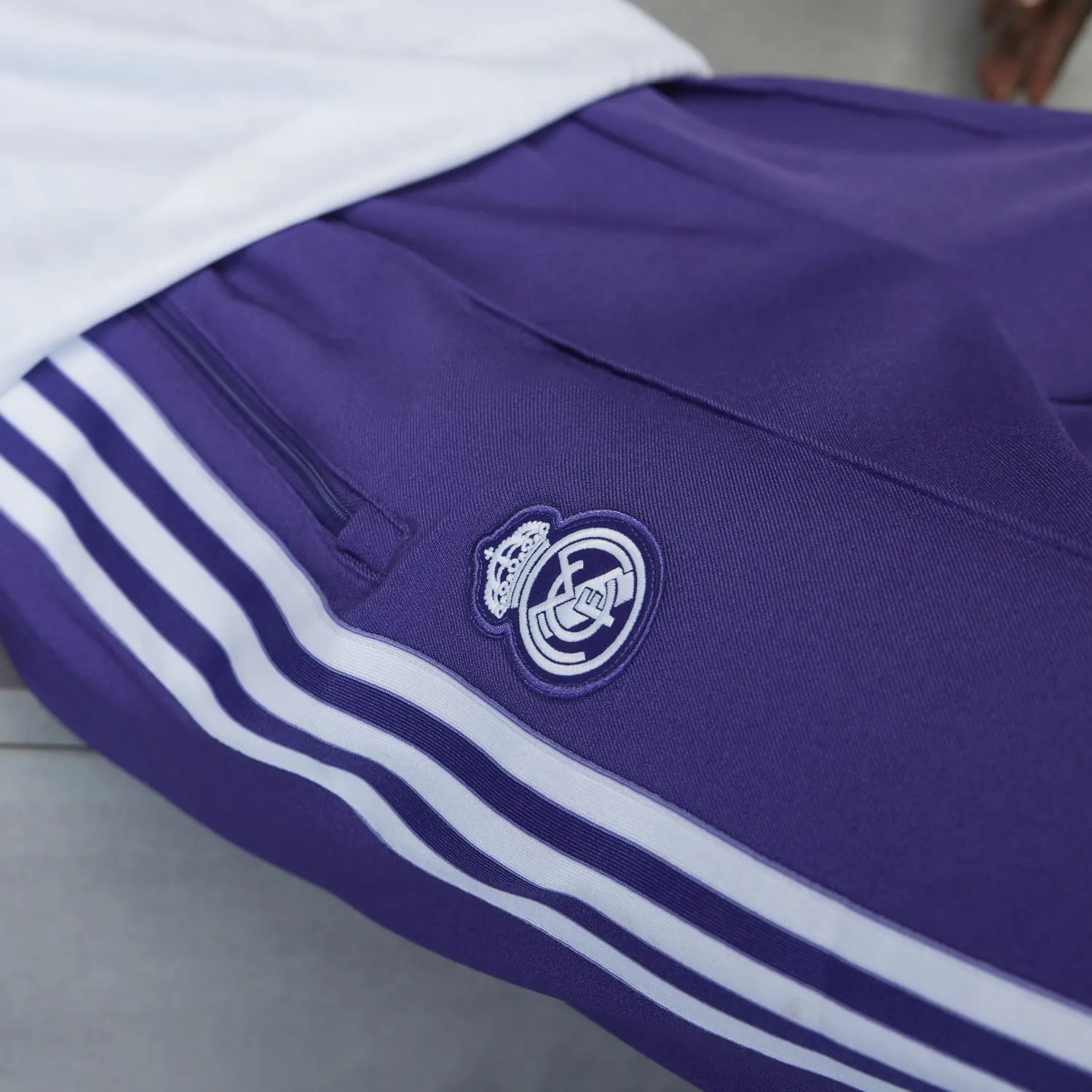 Street Glow QuickDry Material Real Madrid Icon Track Pant - Mens