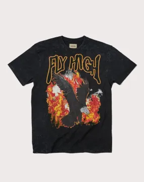 Carry Ease Pure Cotton Reason Clothing Fly High Eagle Tee