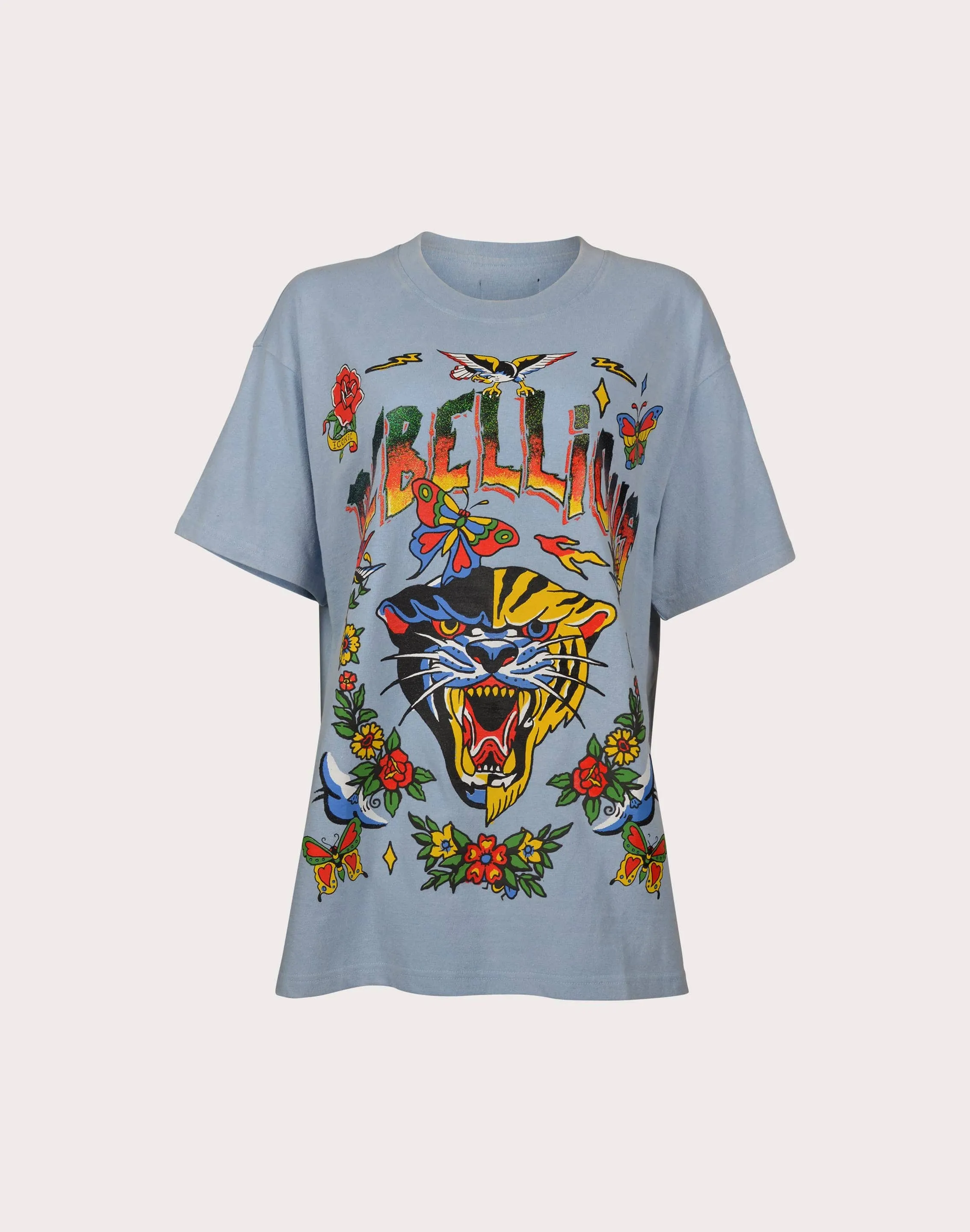 Active Ease Reason Clothing Rebellious Short Sleeve Blue Tee
