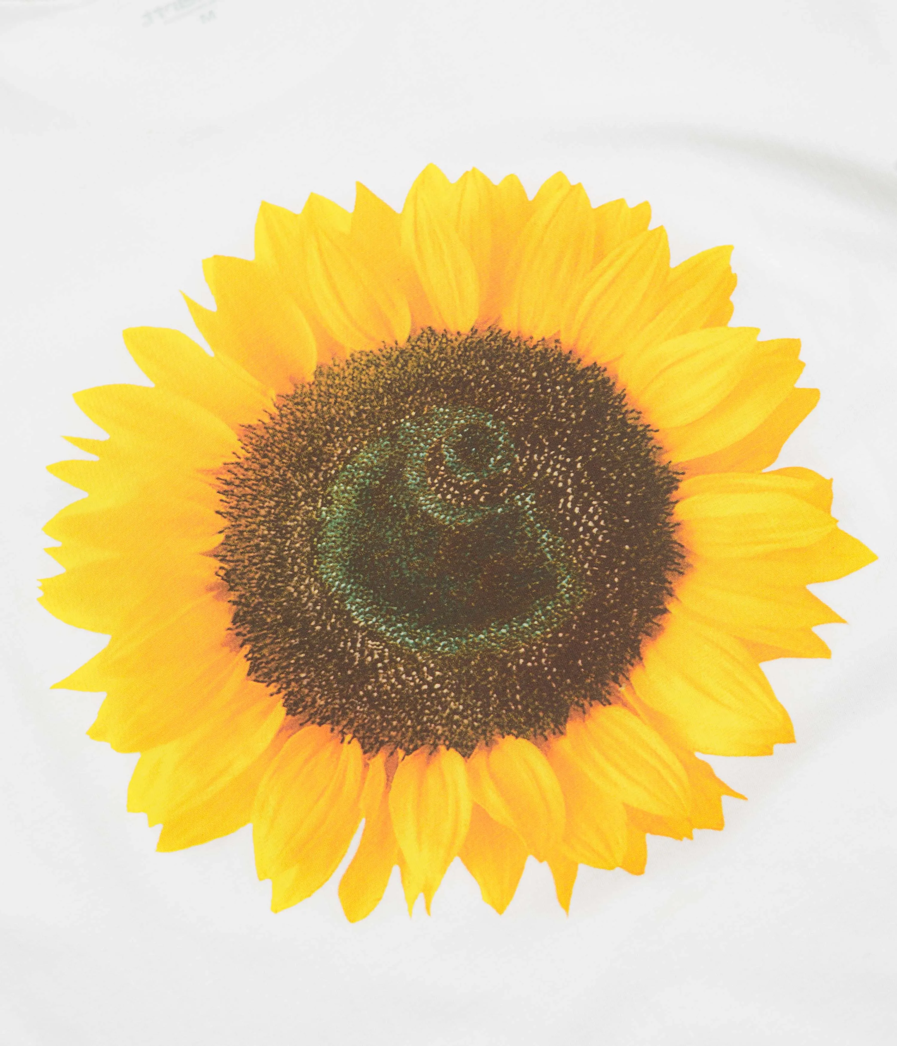 Carhartt Sunflower T-Shirt - White Quick Drying Semi Formal