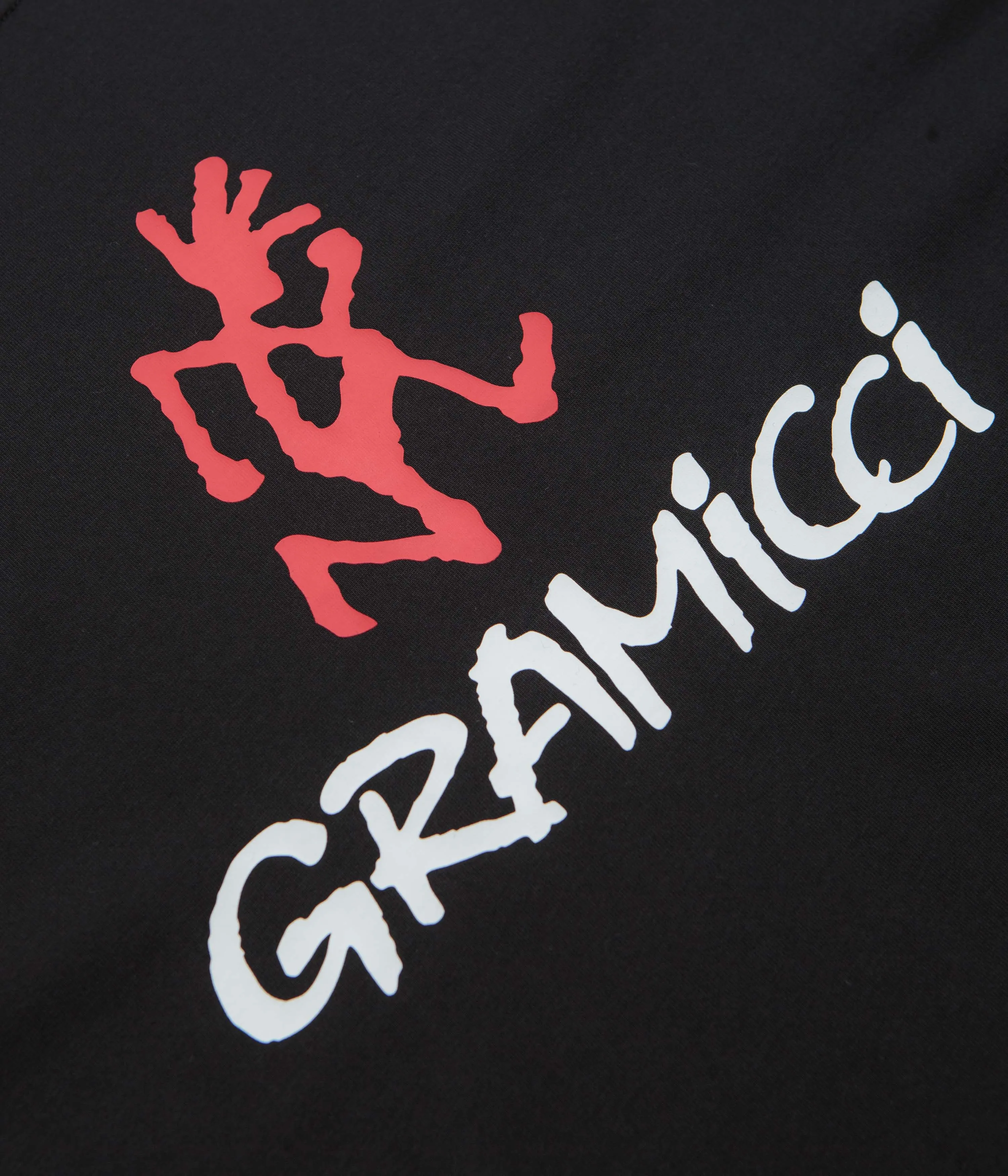 Gramicci Logo T-Shirt - Black Fade Resistant Dye
